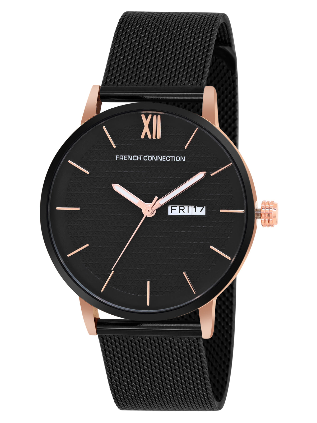 French Connection Analog Black Dial Men's Watch-FCN00034A