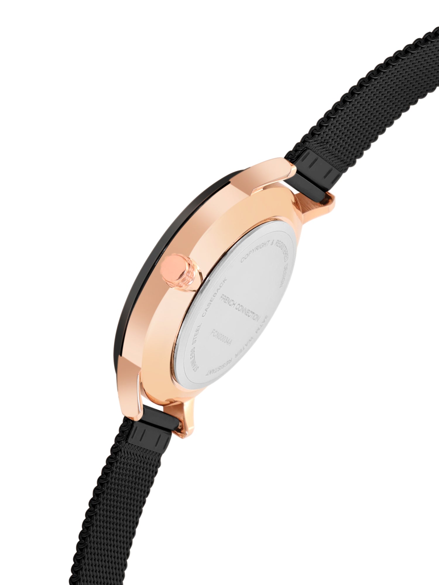 French Connection Analog Black Dial Men's Watch-FCN00034A