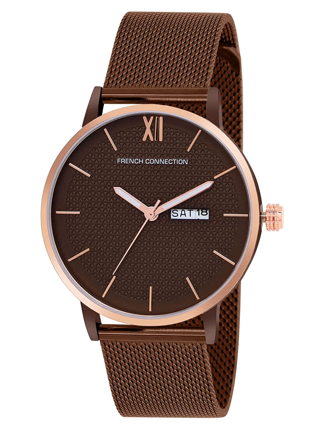 French Connection Analog Brown Dial Men's Watch-FCN00034C