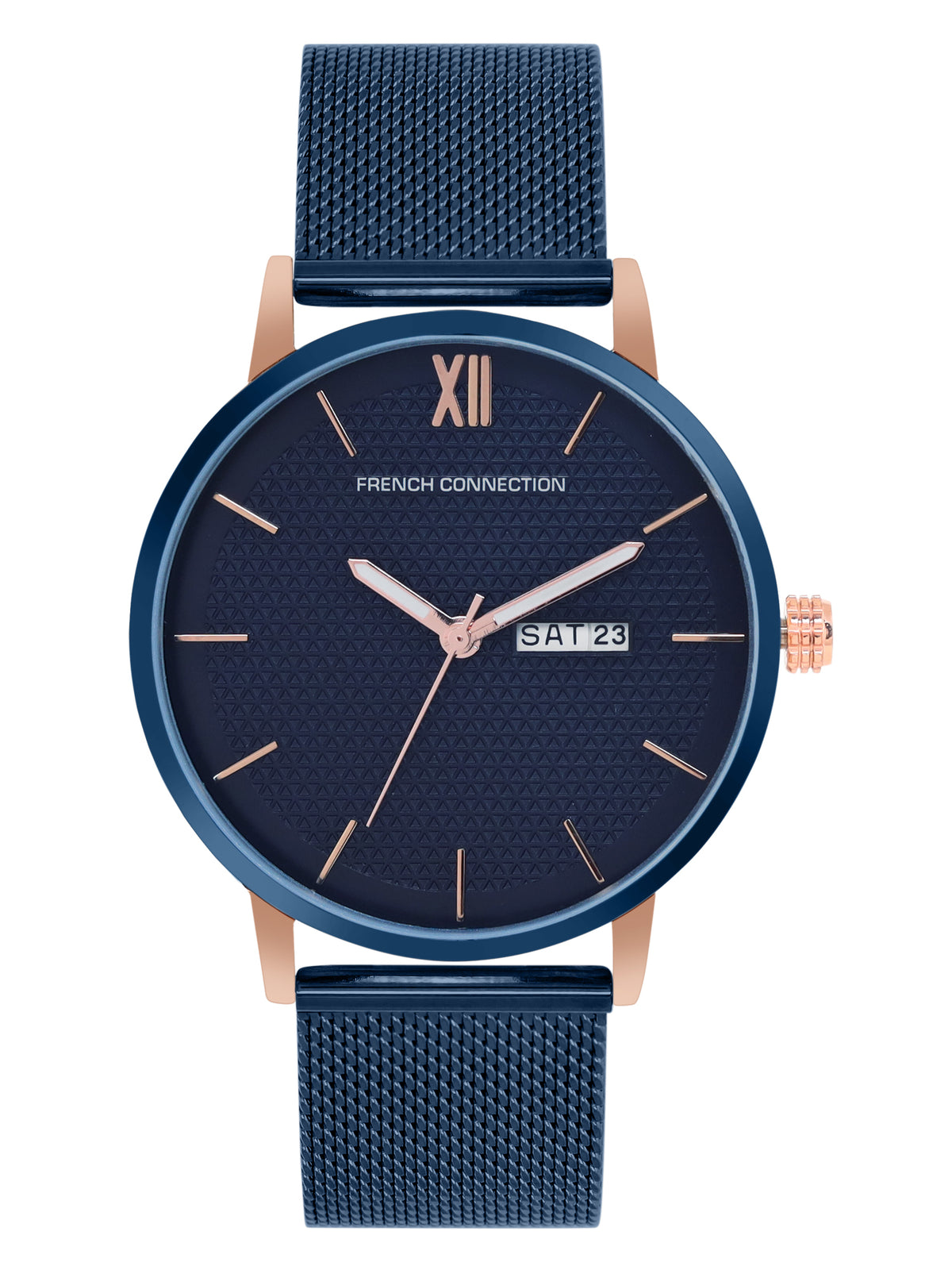 French Connection Analog Blue Dial Men's Watch-FCN00034D