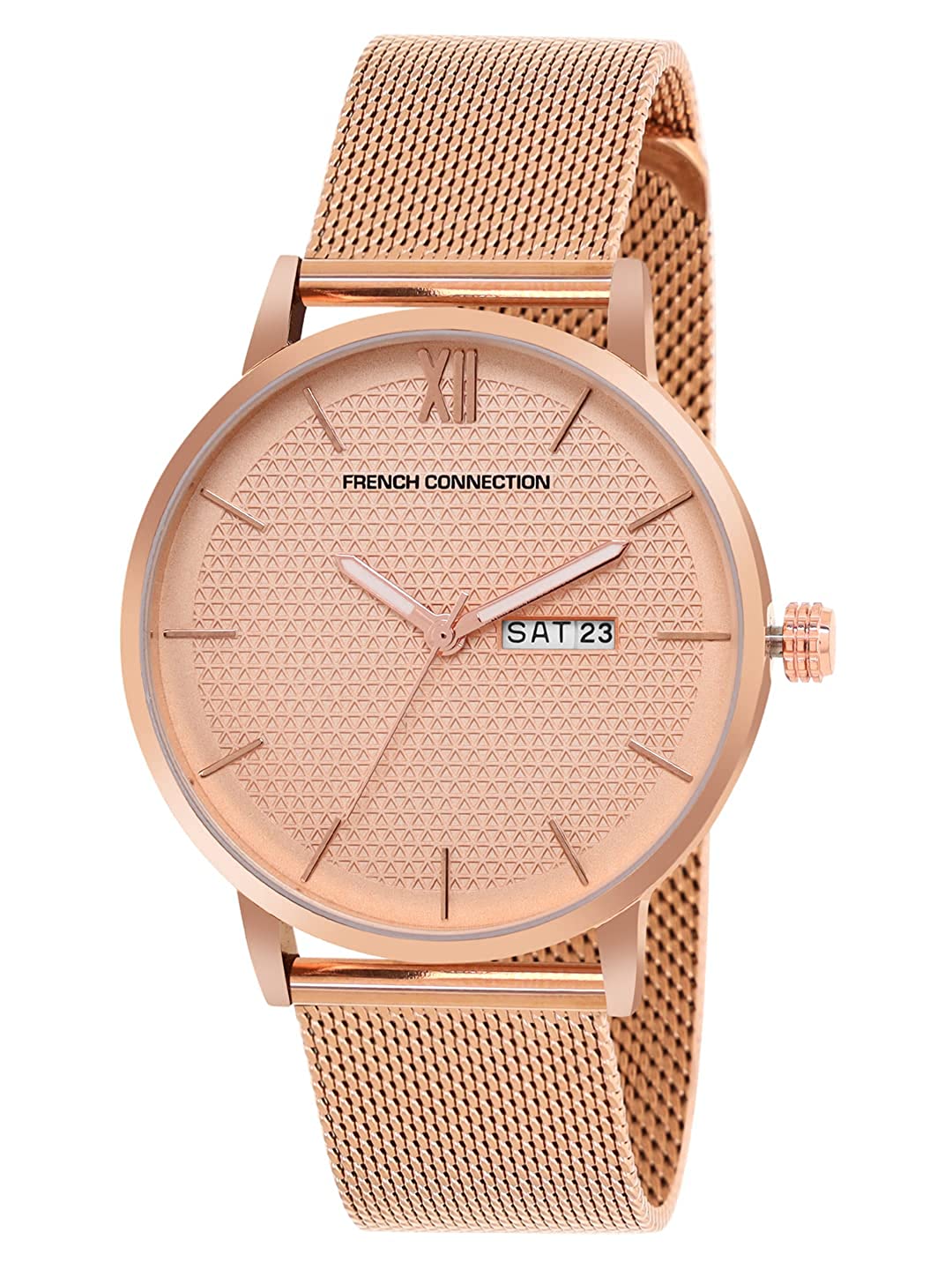 French Connection Analog Rose Gold Dial Men's Watch-FCN00034F
