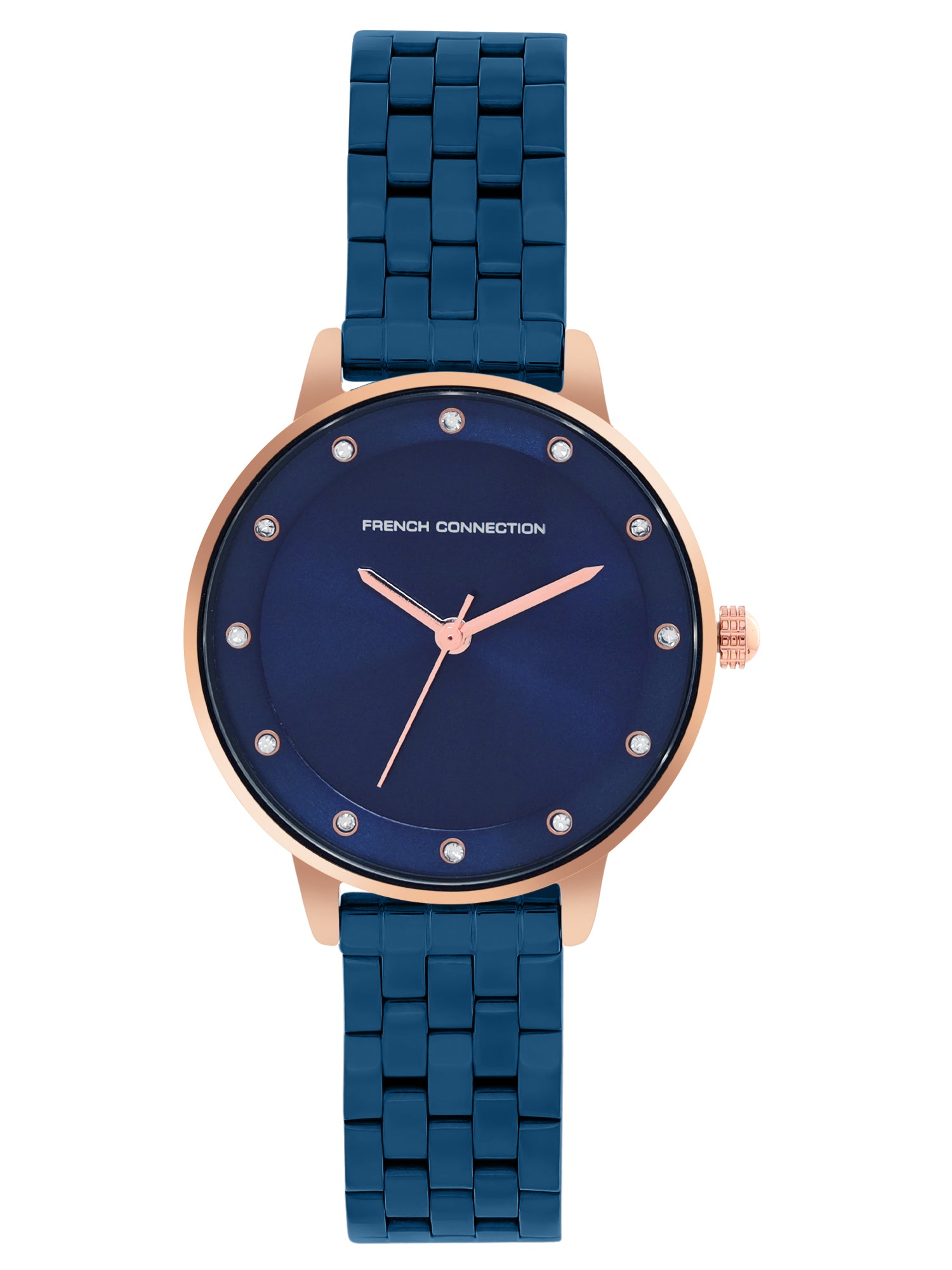 French Connection Analog Blue Dial Women's Watch-FCN00035D