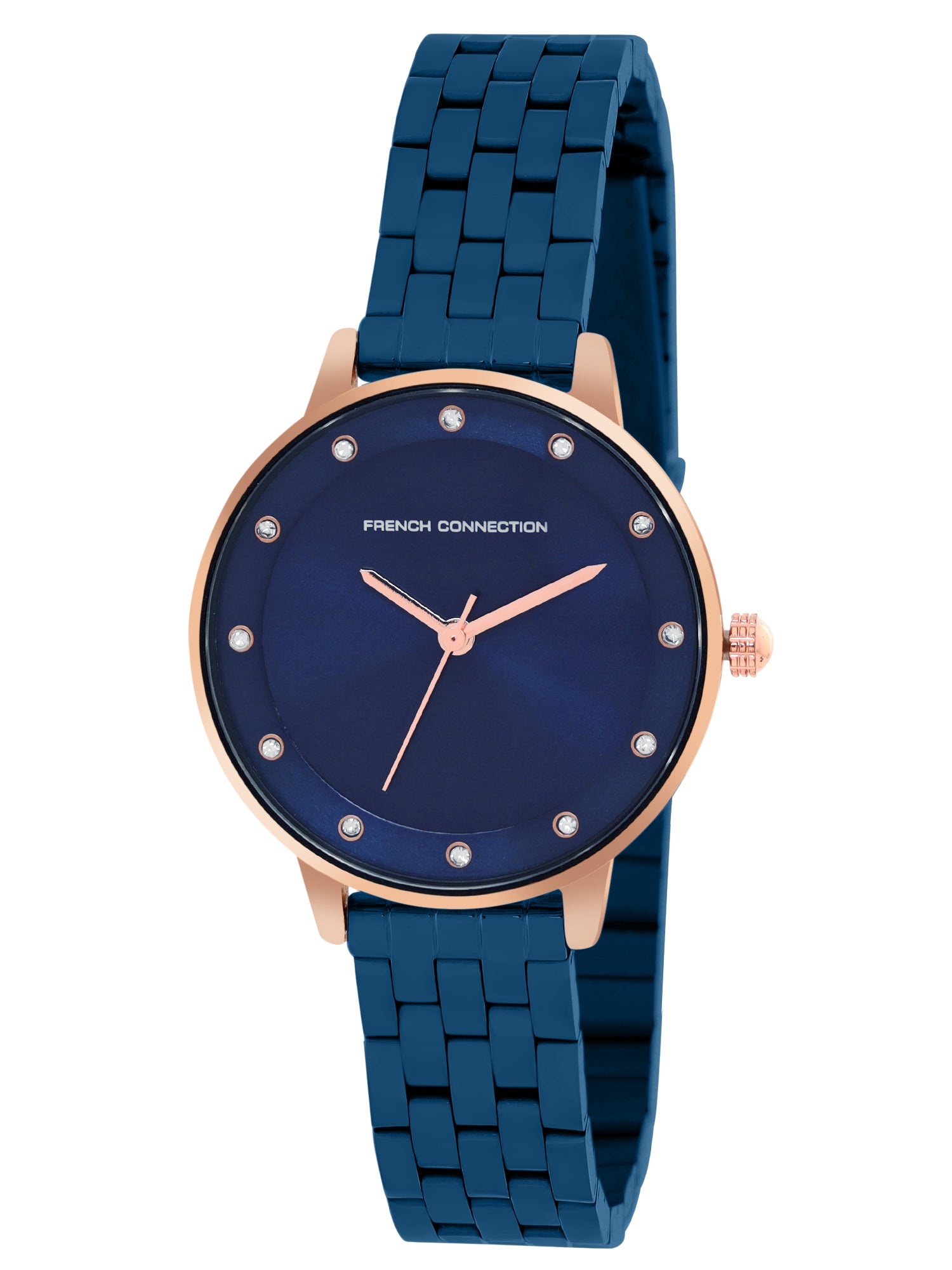 French Connection Analog Blue Dial Women's Watch-FCN00035D