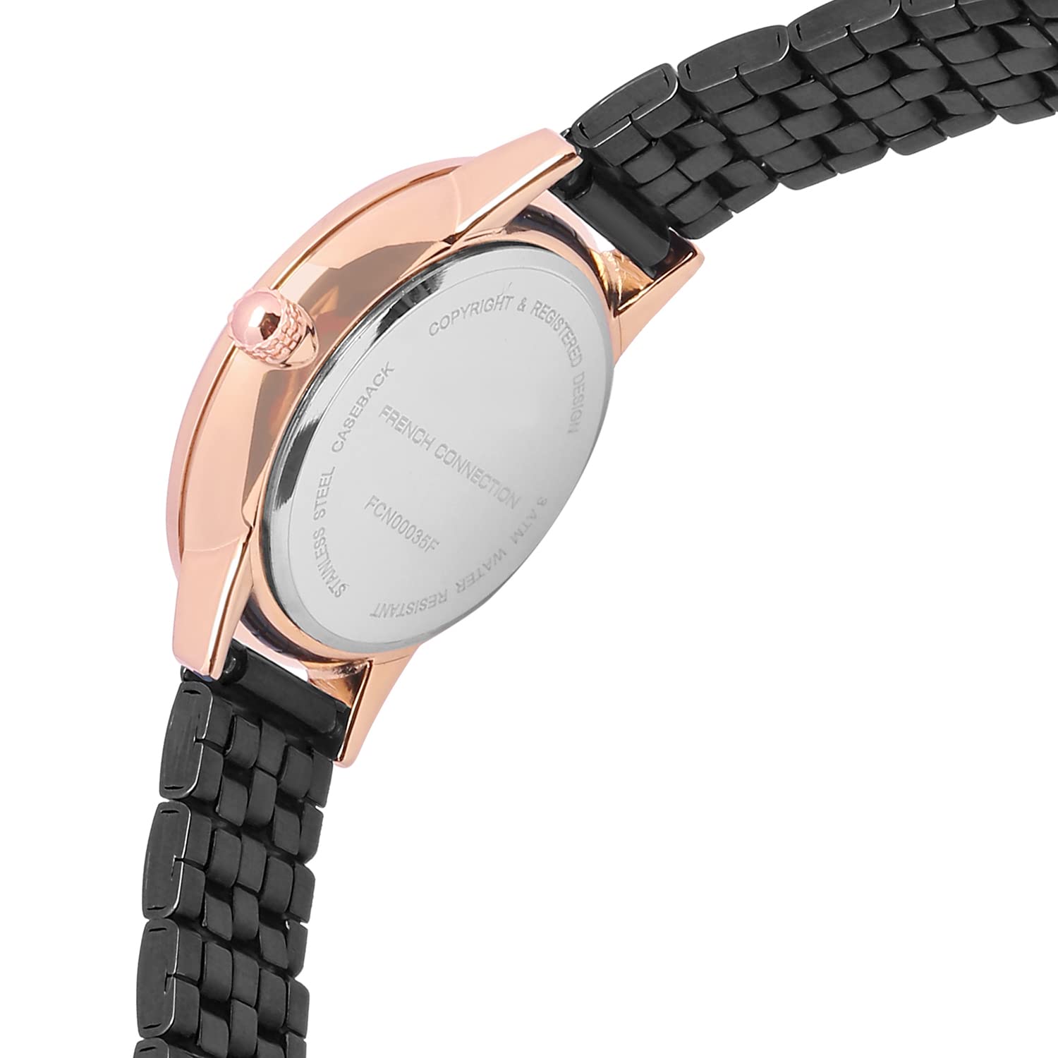 French Connection Analog Black Dial Women's Watch-FCN00035F