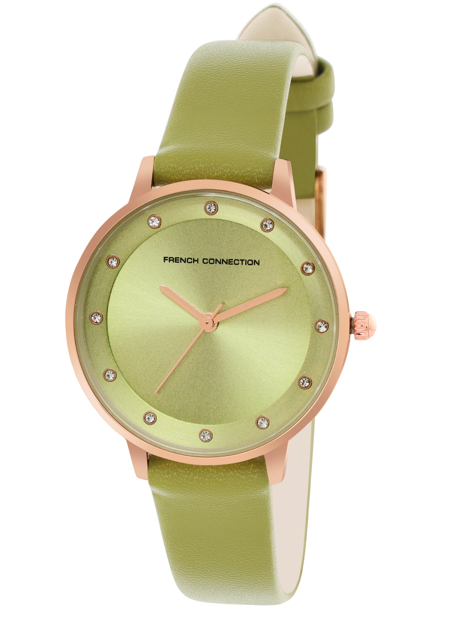 French Connection Analog Green Dial Women's Watch-FCN00035G
