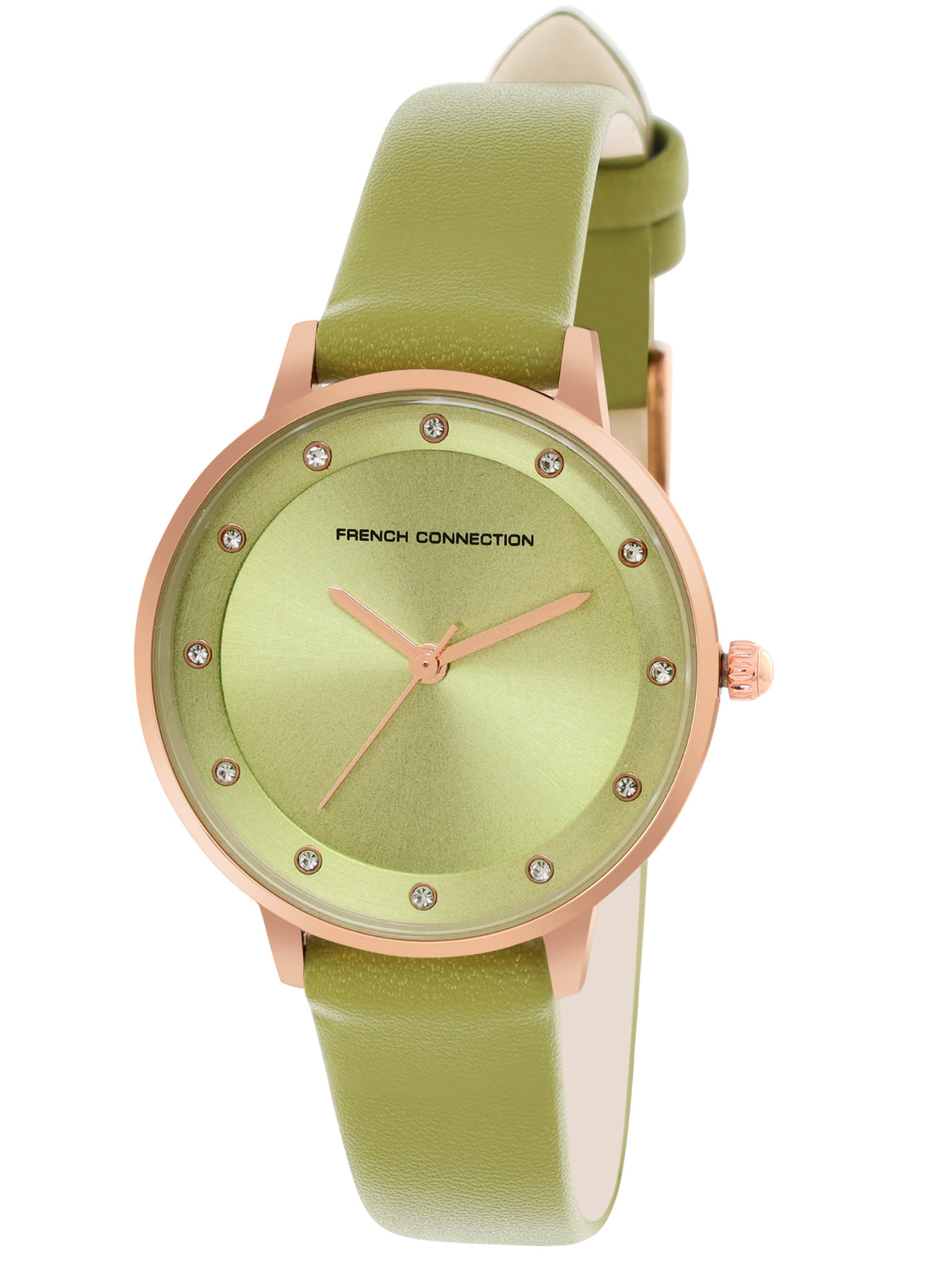 French Connection Analog Green Dial Women's Watch-FCN00035G