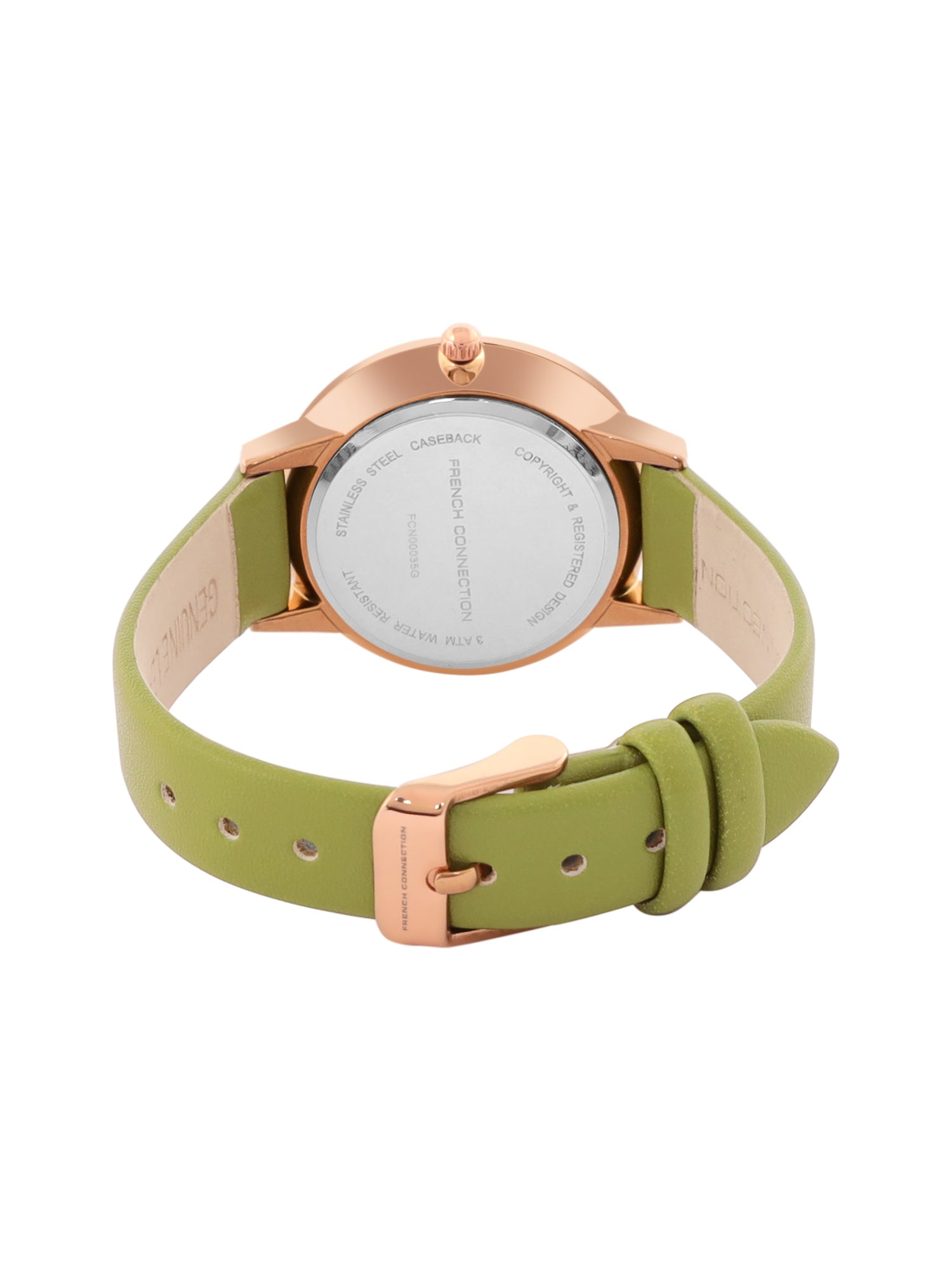 French Connection Analog Green Dial Women's Watch-FCN00035G
