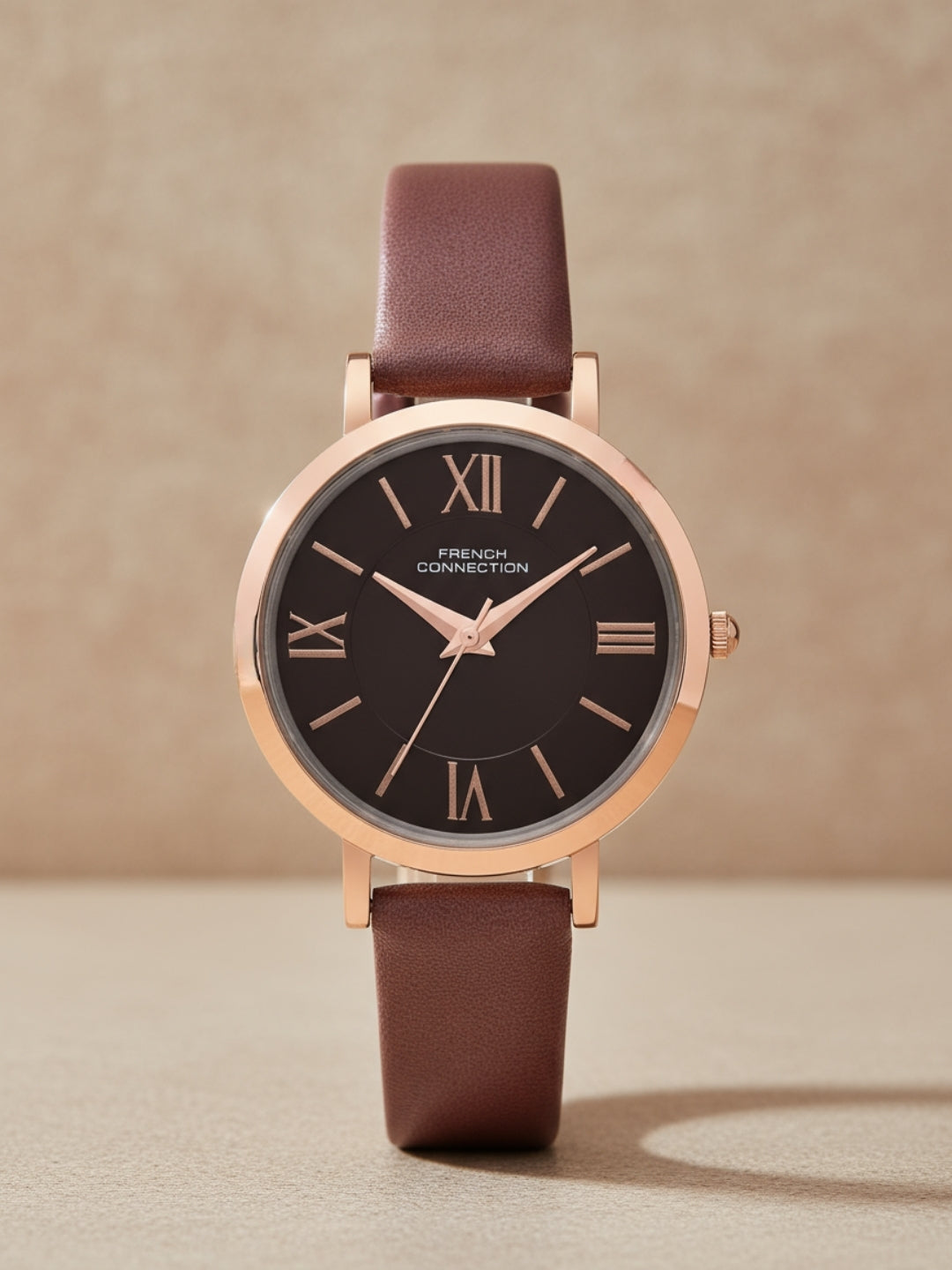 French Connection Analog Brown Dial Women's Watch-FCN00037C