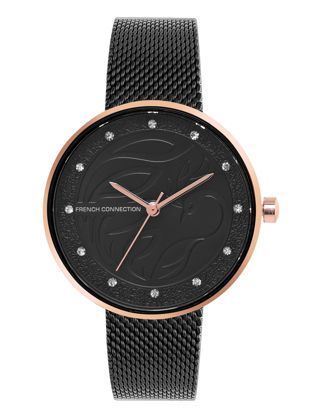French Connection Analog Black Dial Women's Watch-FCN00038A