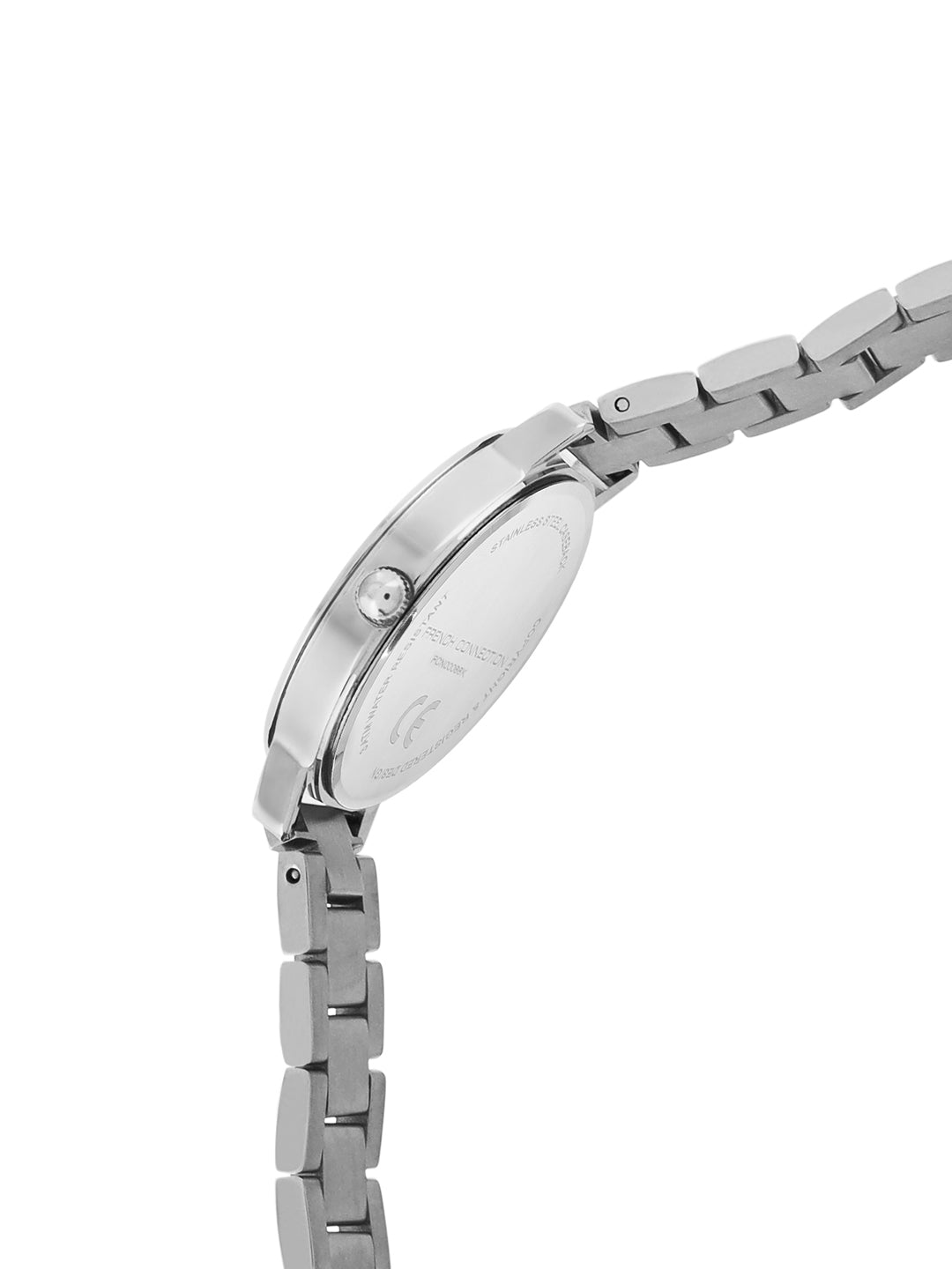 French Connection Mop white Dial with STEEL MESH Strap Womens Analog Watch | FCN00066K