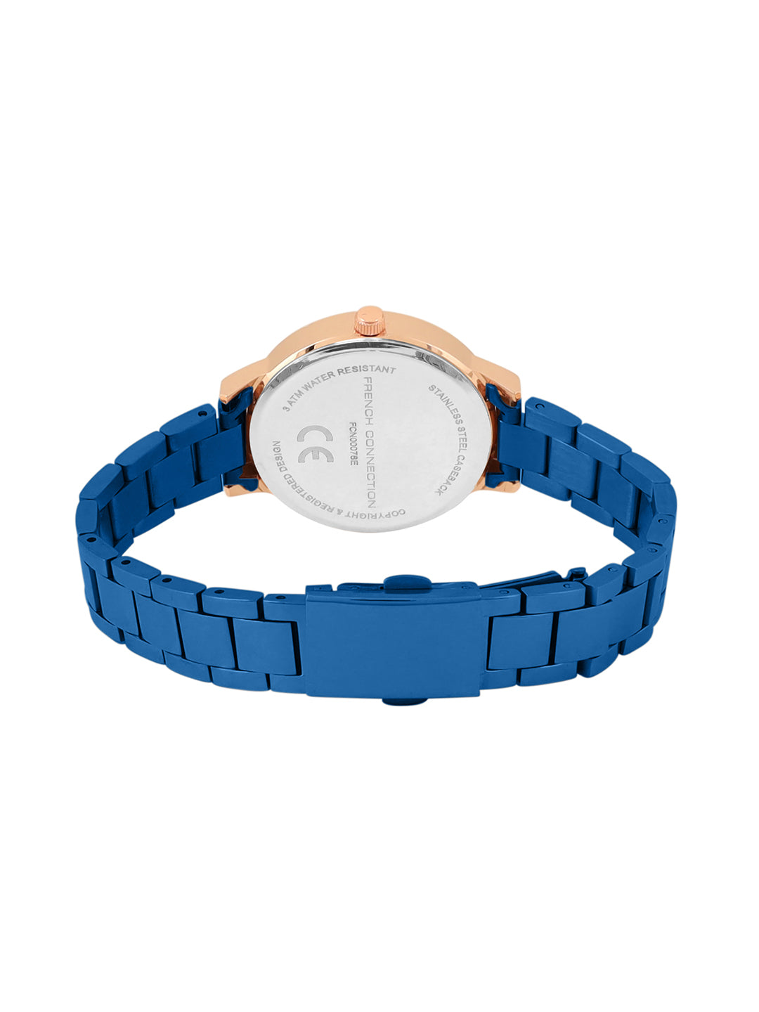 French Connection Blue Dial with Blue Strap Womens Analog Watch | FCN00078E