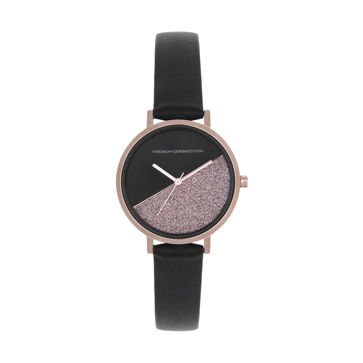 French Connection Spring-Summer 2021 Analog Black Dial Women's Watch-FCN0008A-R