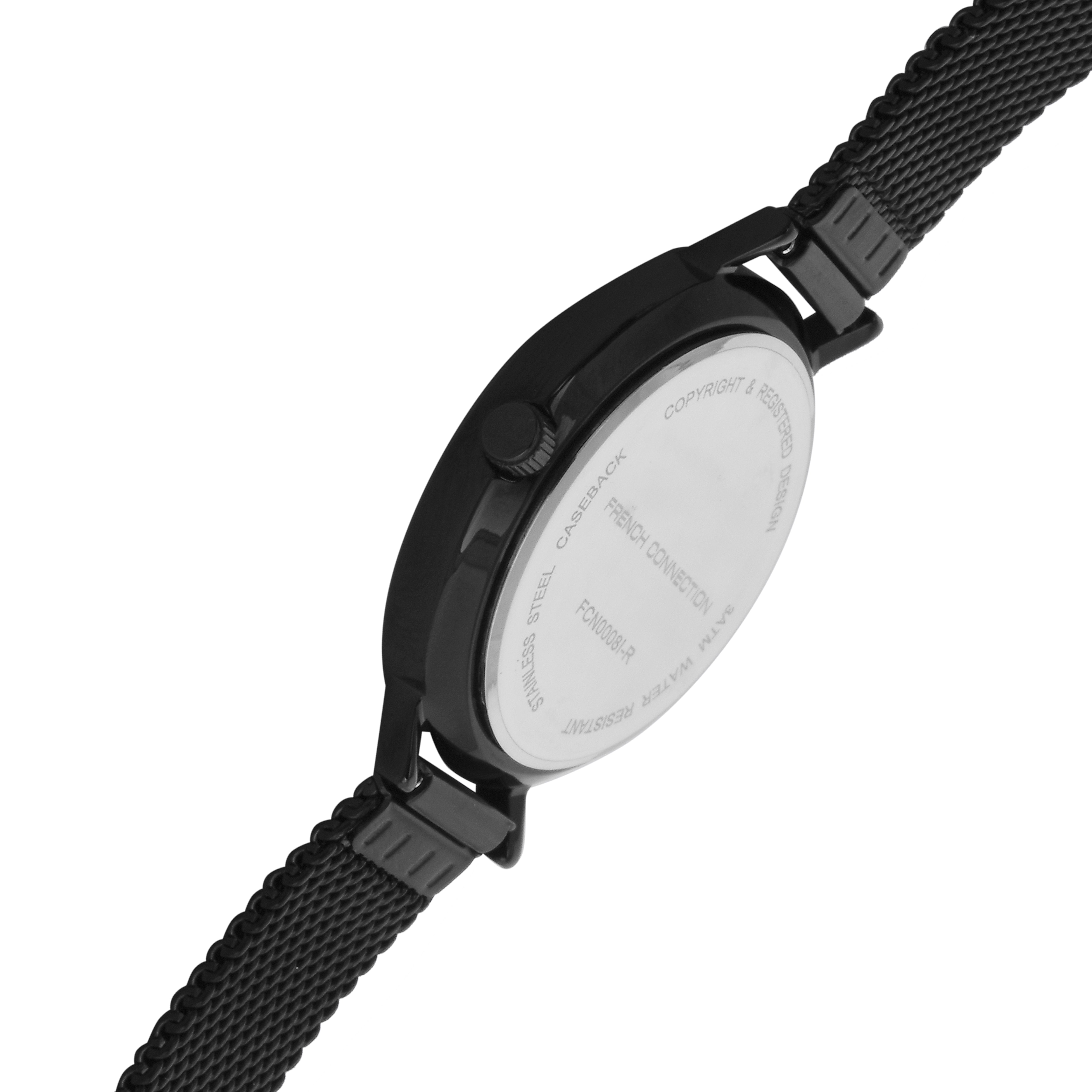 French Connection Spring-Summer Analog Black Dial Women's Watch-FCN0008I-R