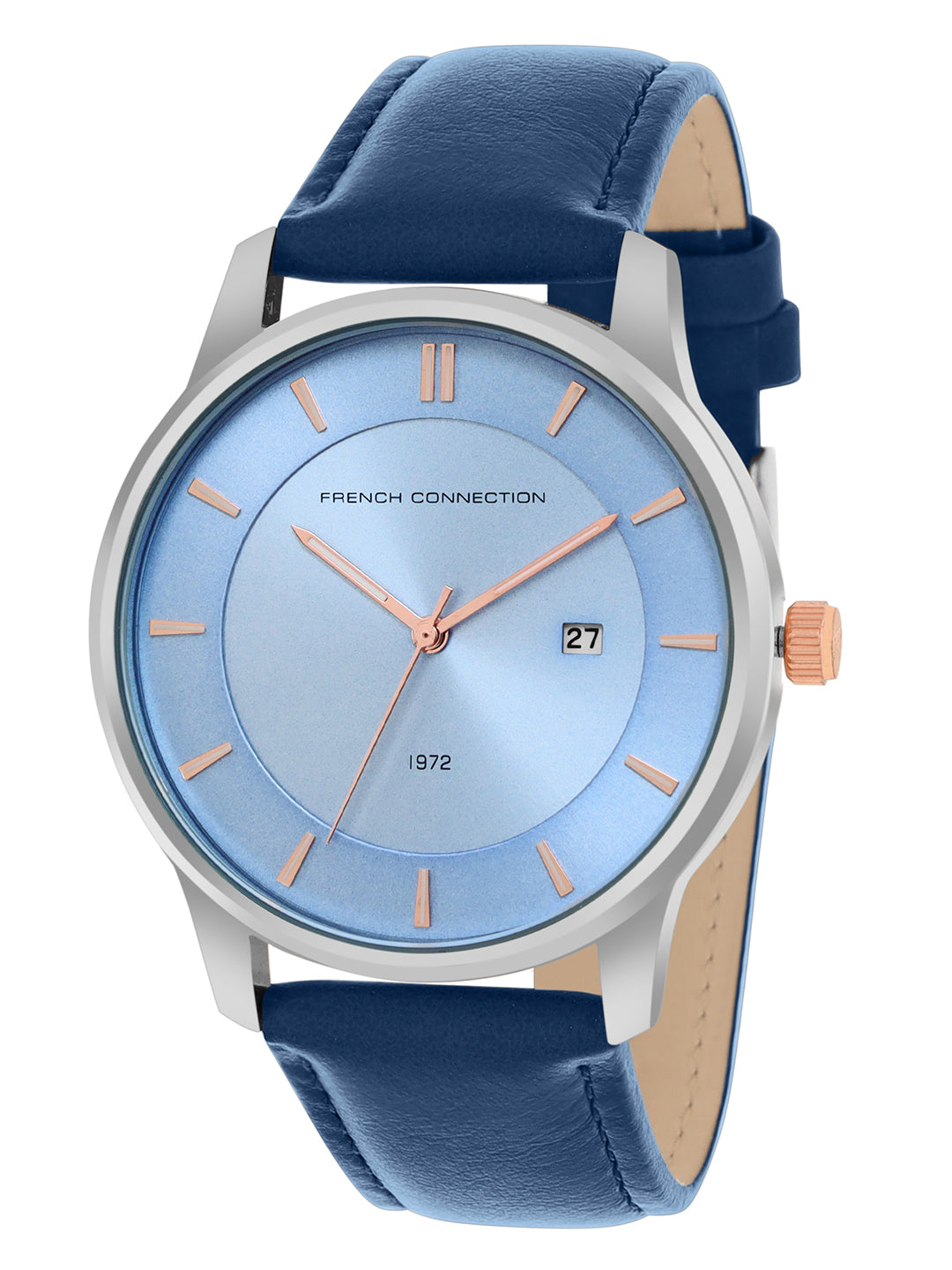 French connection Analog Blue Dial Men's Watch-FCN00090A