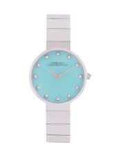 French Connection Mop Sea Green Round Dial With Stainless Steel  Strap Watch - For Womens FCN0128SM