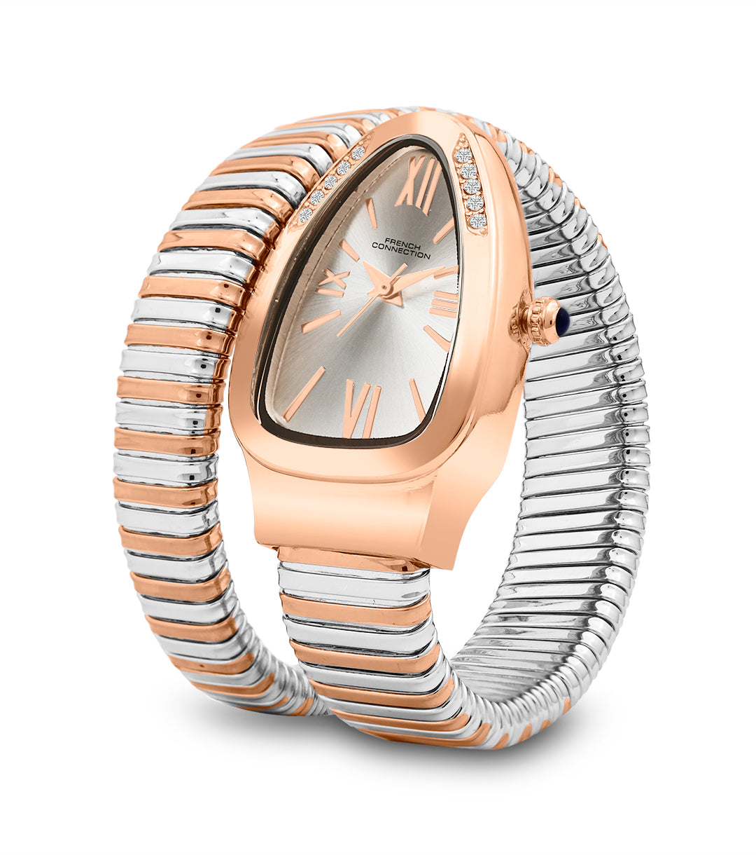 The Eternelle Curve Women's Snake Wrap Design Analog Watch | FCN0142SRTM