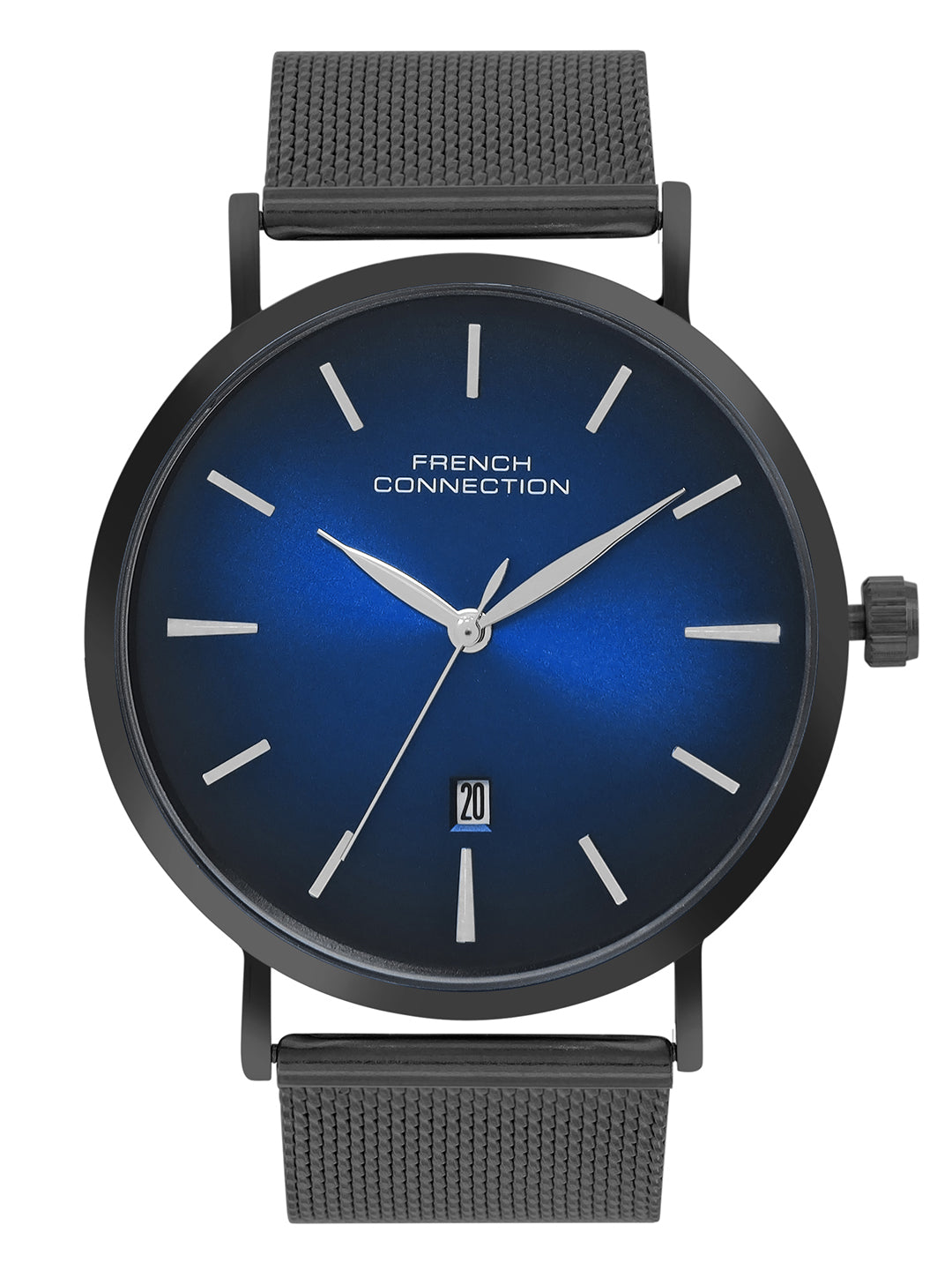 French Connection Analogue Blue Dial Men's Watch -FCN086UBM