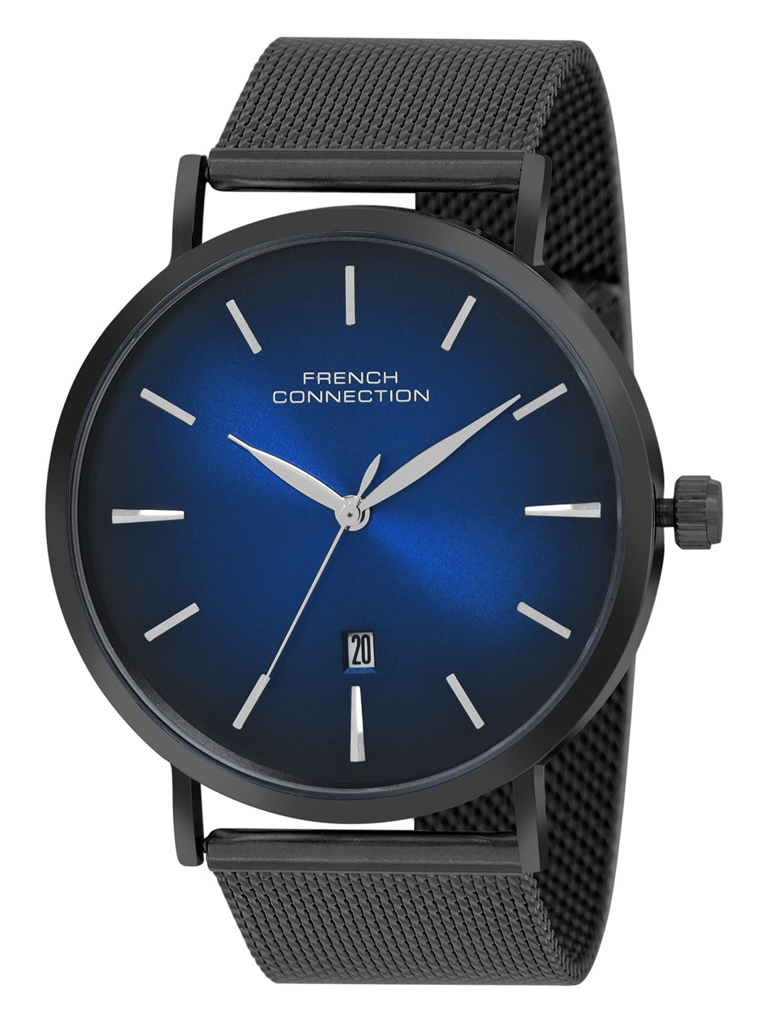 French Connection Analogue Blue Dial Men's Watch -FCN086UBM