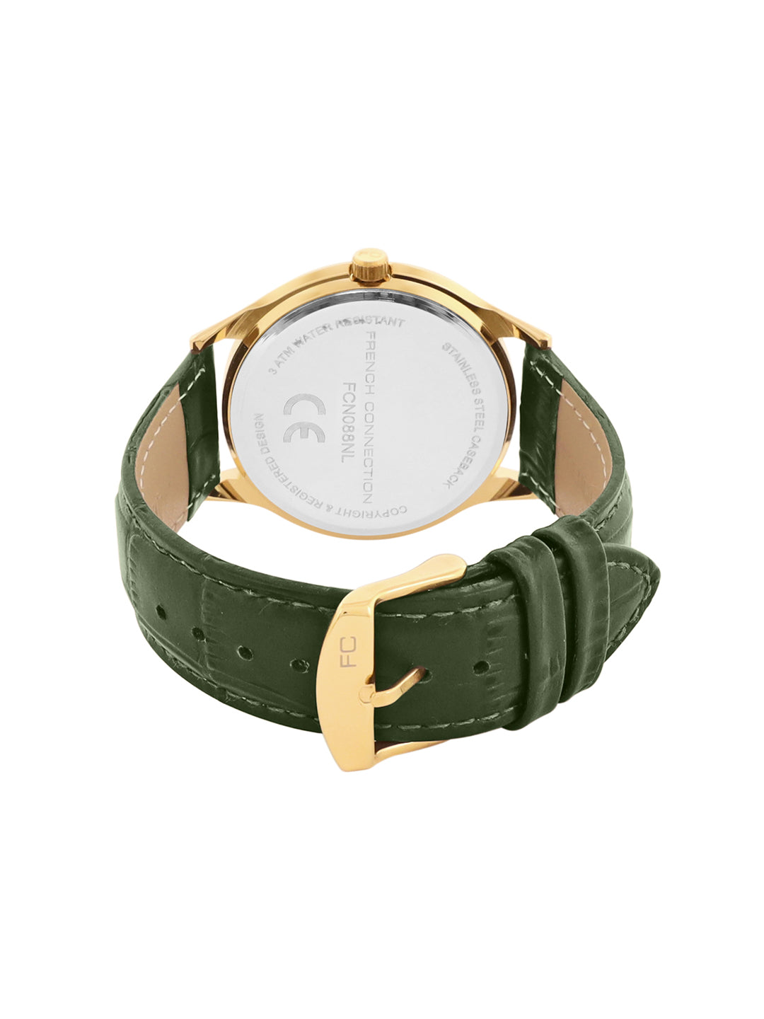 French Connection Analogue Silver Dial Men's Watch -FCN088NL