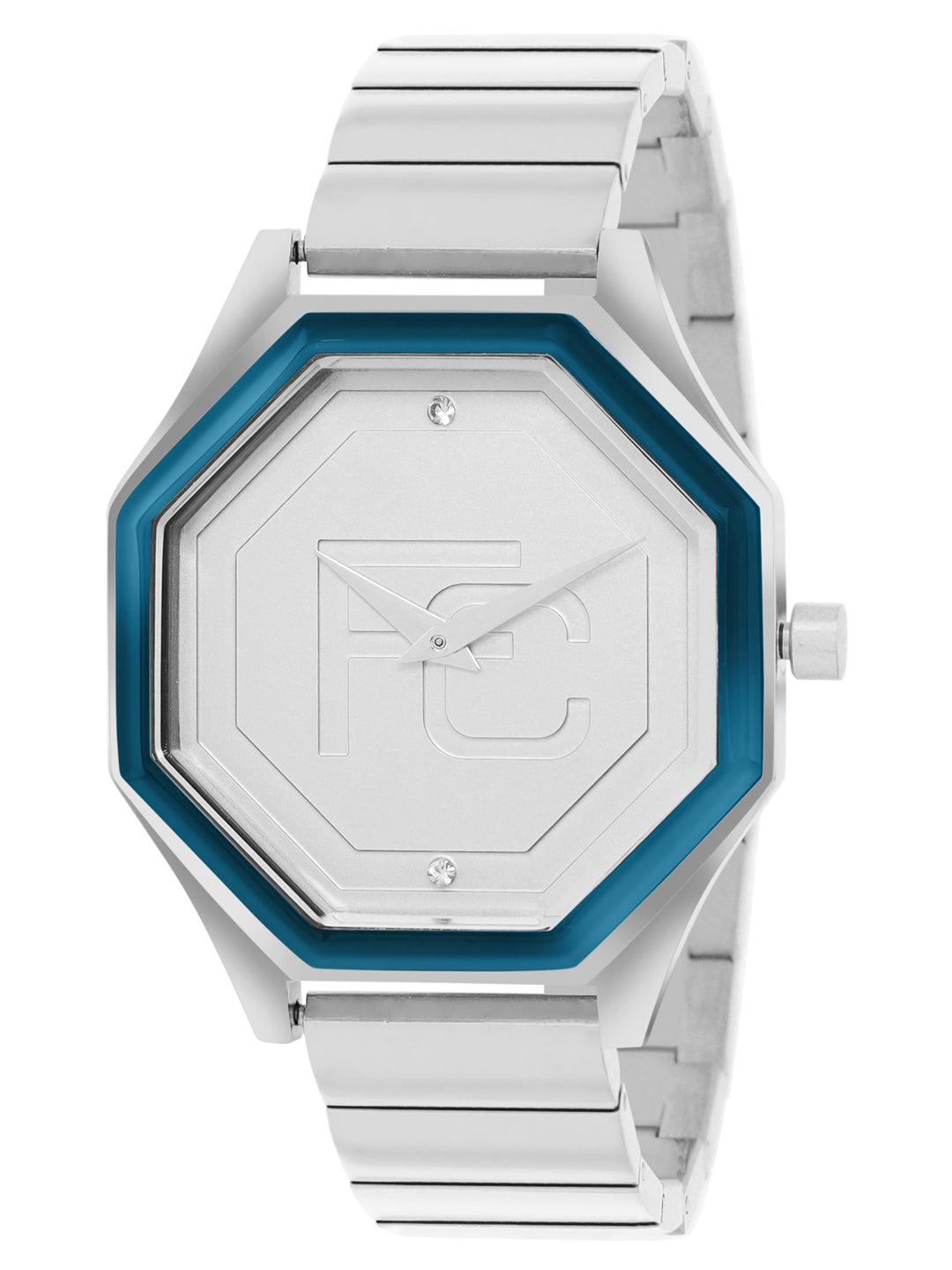 French Connection Analogue Silver Dial Women's Watch -FCN090SM