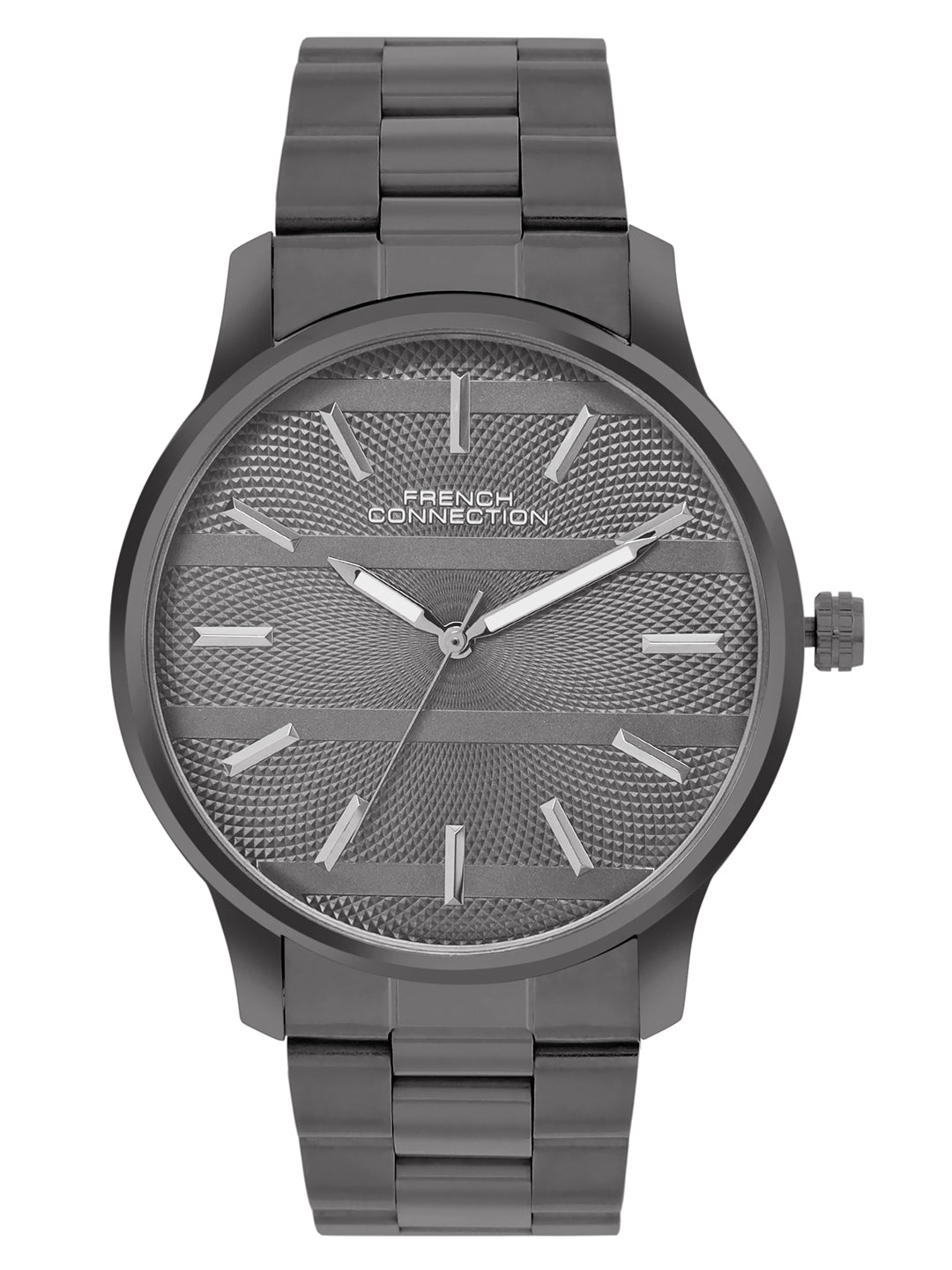 French Connection Analogue Grey Dial Men's Watch -FCN091GNM