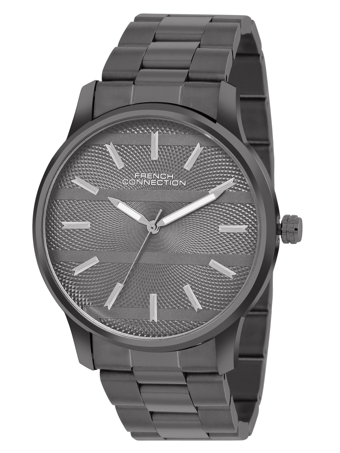 French Connection Analogue Grey Dial Men's Watch -FCN091GNM