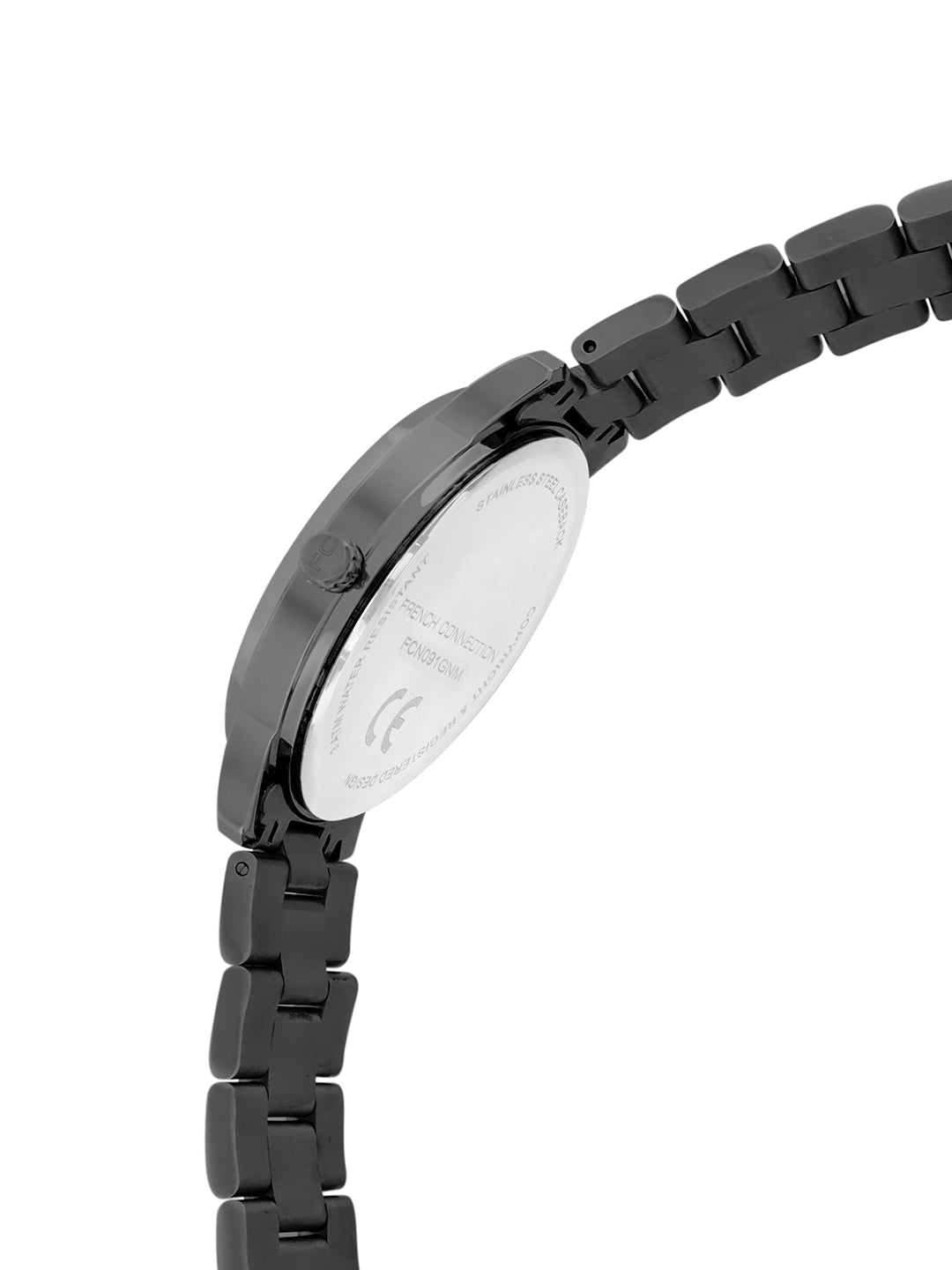 French Connection Analogue Grey Dial Men's Watch -FCN091GNM