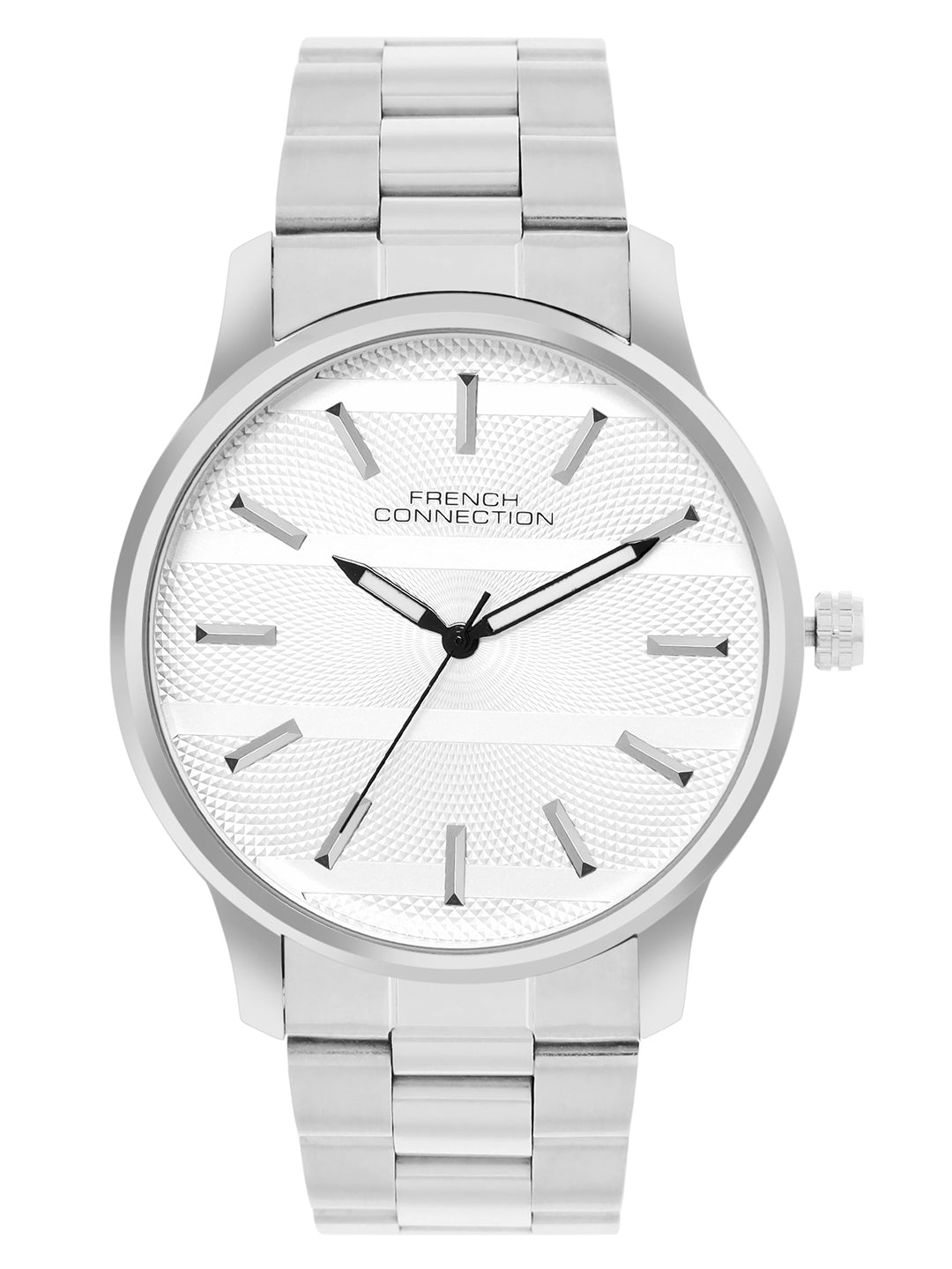 French Connection Analogue Silver Dial Men's Watch - FCN091SM