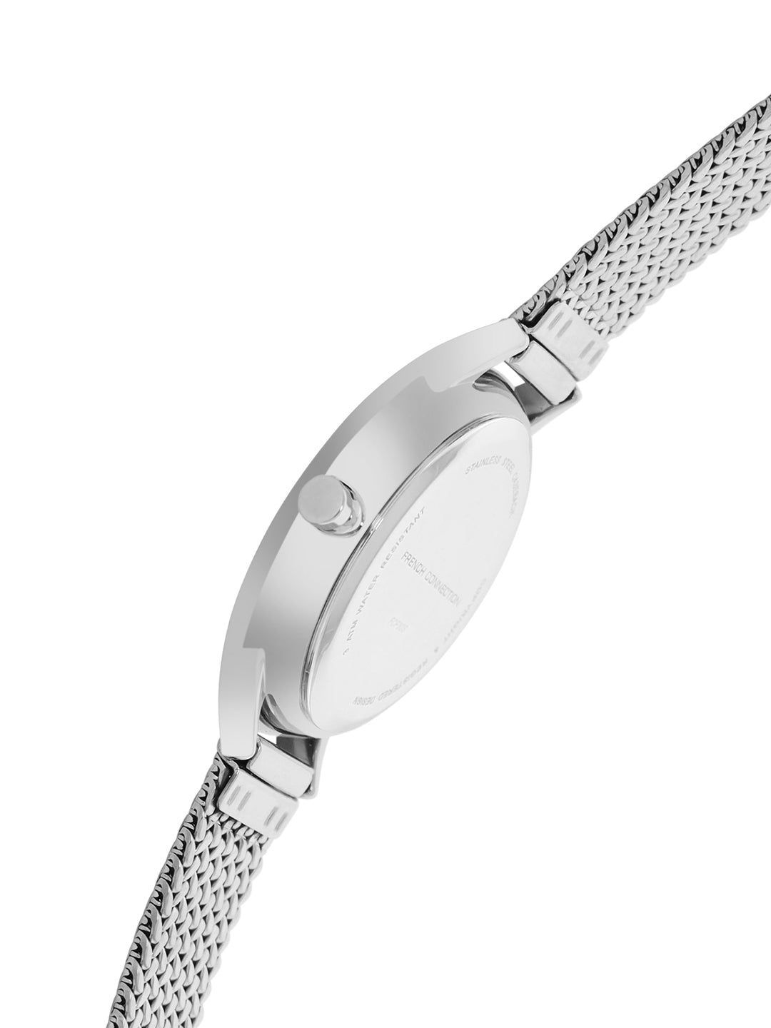 French Connection FCP30S Emalie Silver Dial Womens Analog Watch