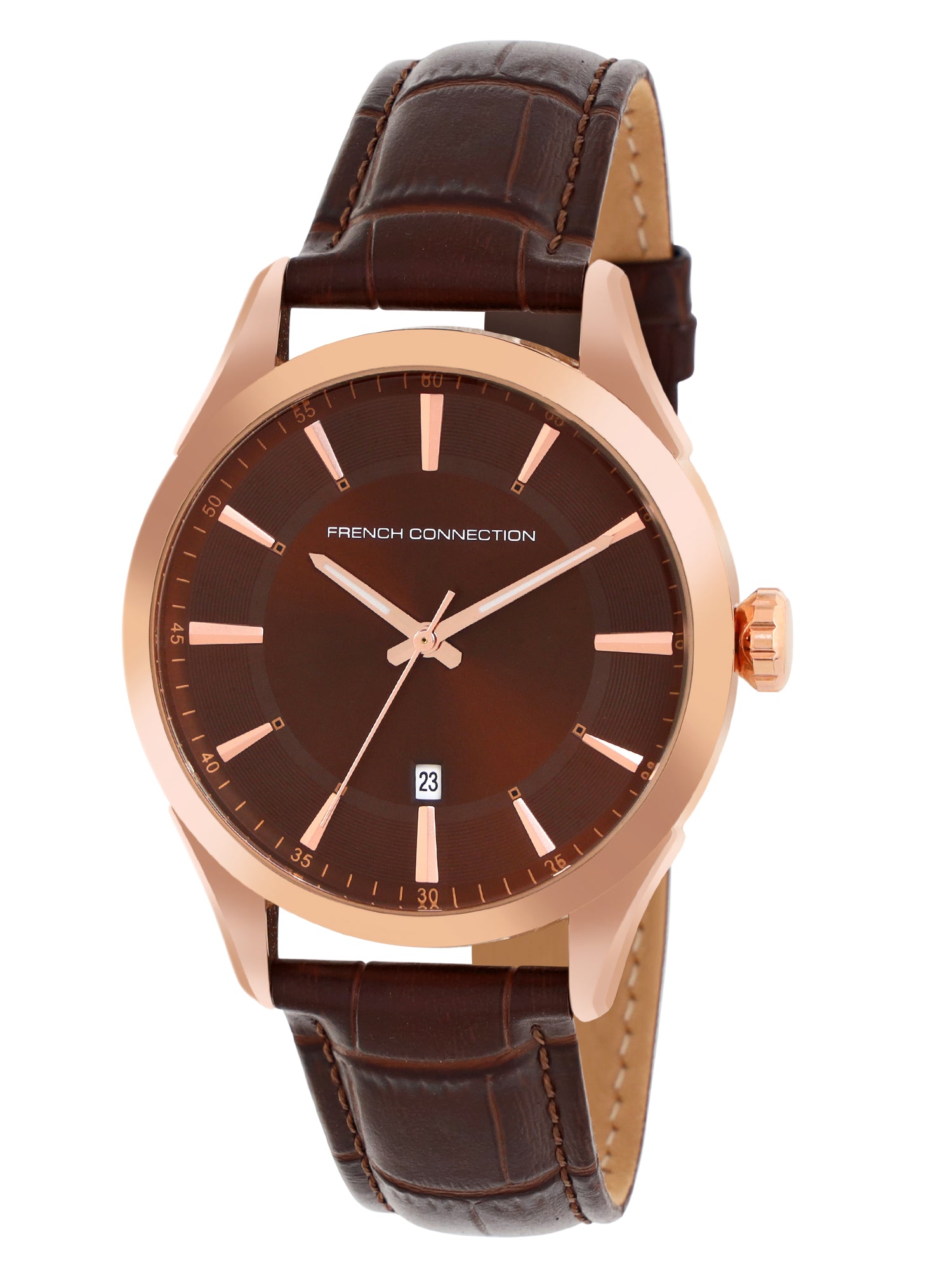 French Connection FCP31R Etienne Brown Dial Men's Analog Watch