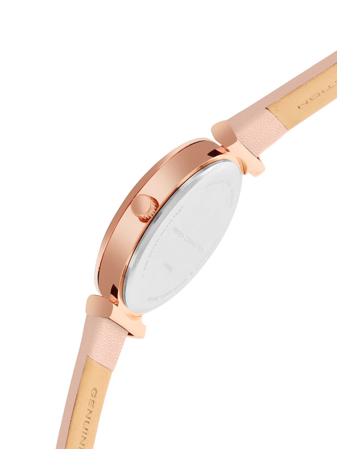 French Connection Peach Dial Women's Analog Watch-FCP32RGL