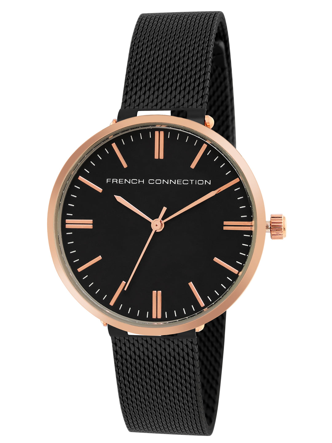 French Connection Analog Black Dial Women's Watch-FCS002D