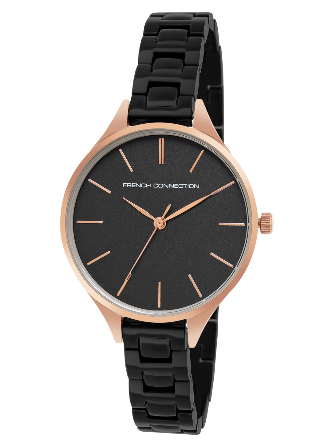 French Connection Analog Black Dial Women's Watch-FCS003D