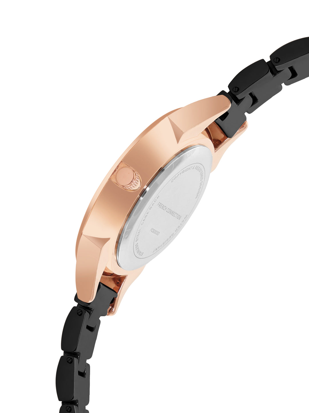 French Connection Analog Black Dial Women's Watch-FCS003D