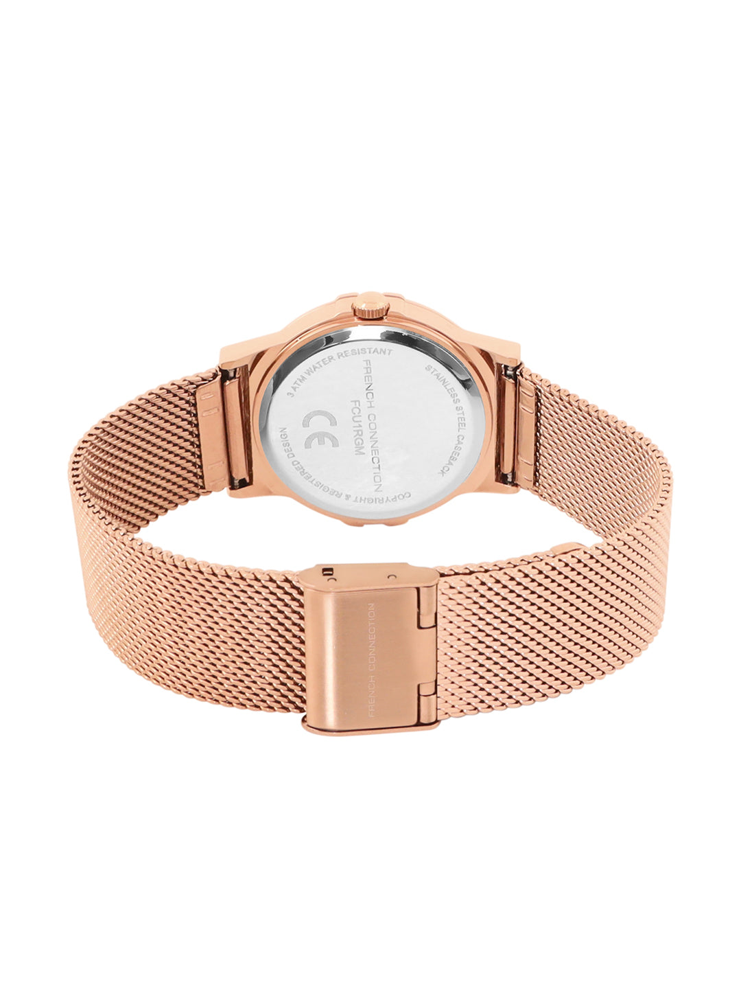 French Connection Blue Dial Analog Watch for Women's - FCU1RGM