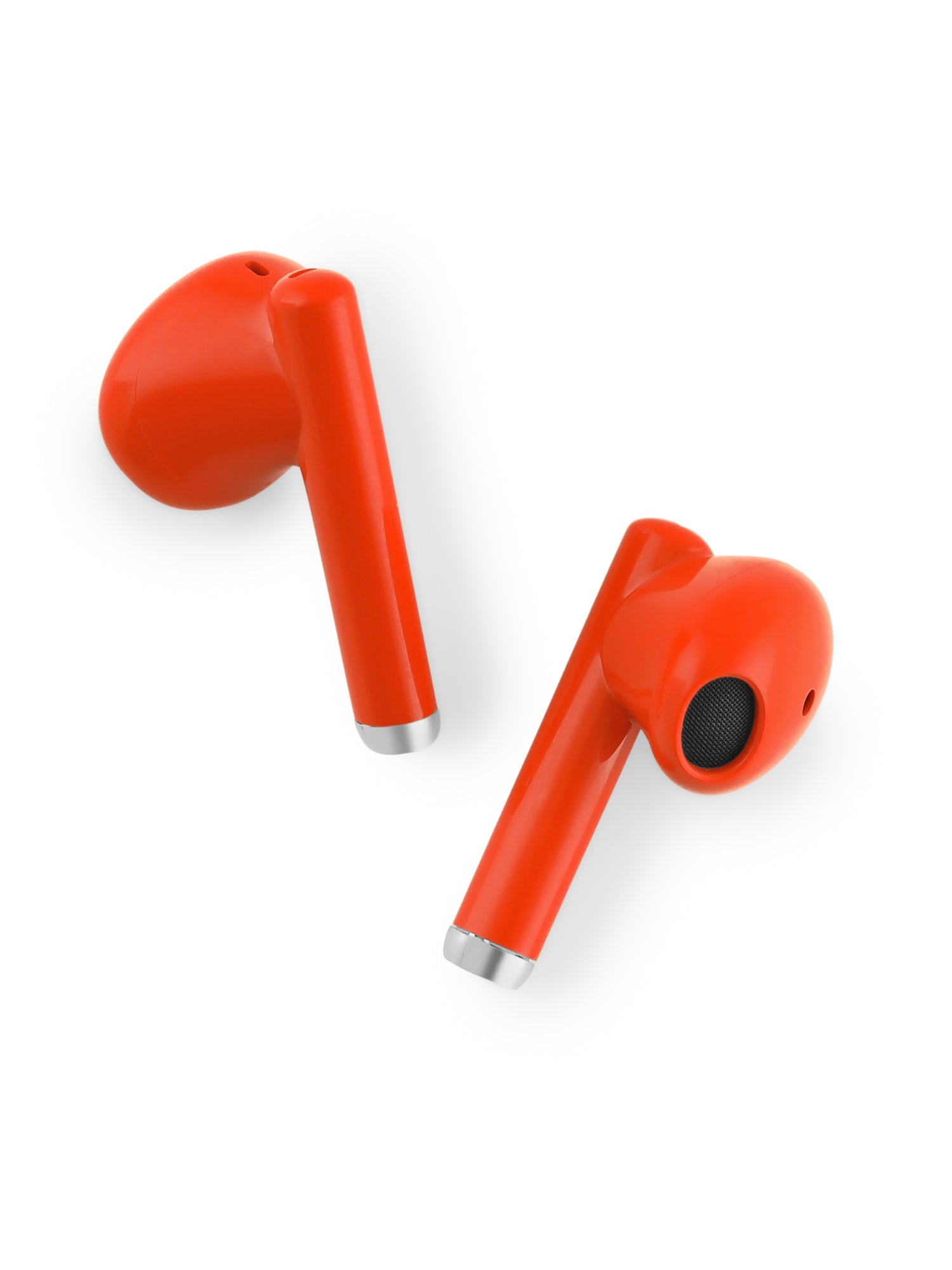 FCUK Kicks True Wireless Earbuds, Multi Device Connectivity, Type C Charging, Ai-Enc for Call Clarity, Orange - Bluetooth Earbud TWS T01C - in Ear