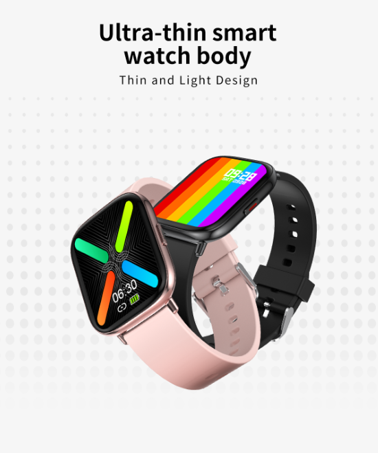 FCUK Fit Pro Full touch Bluetooth Calling Pink Smart watch-FCUK009A