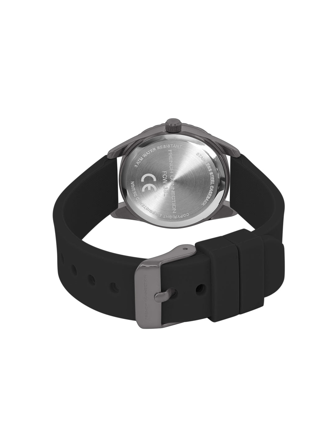 French Connection Black Dial Analog Giftset for Women's - FCW13BL