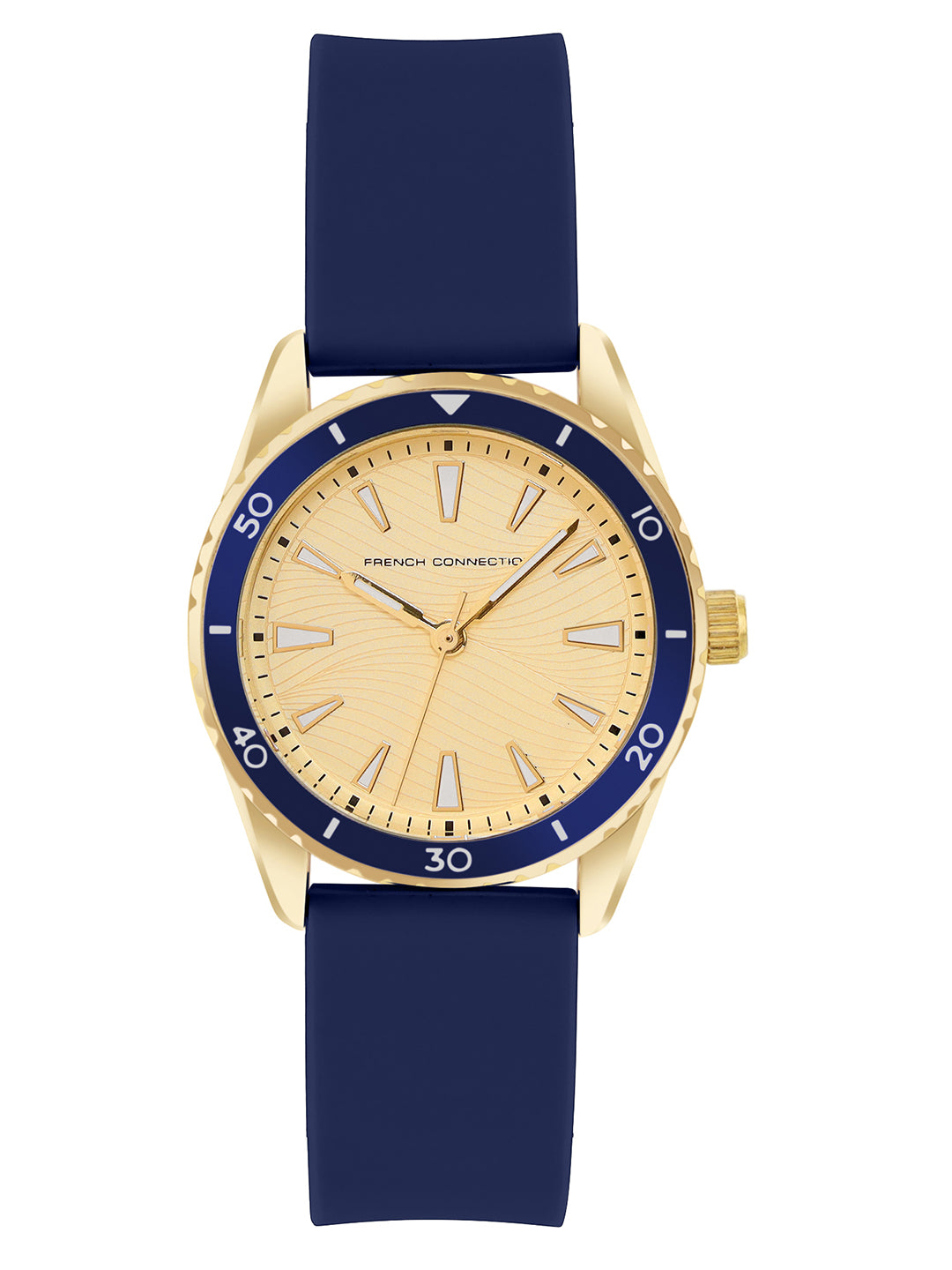 French Connection Gold Dial Analog Giftset for Women's - FCW13UL