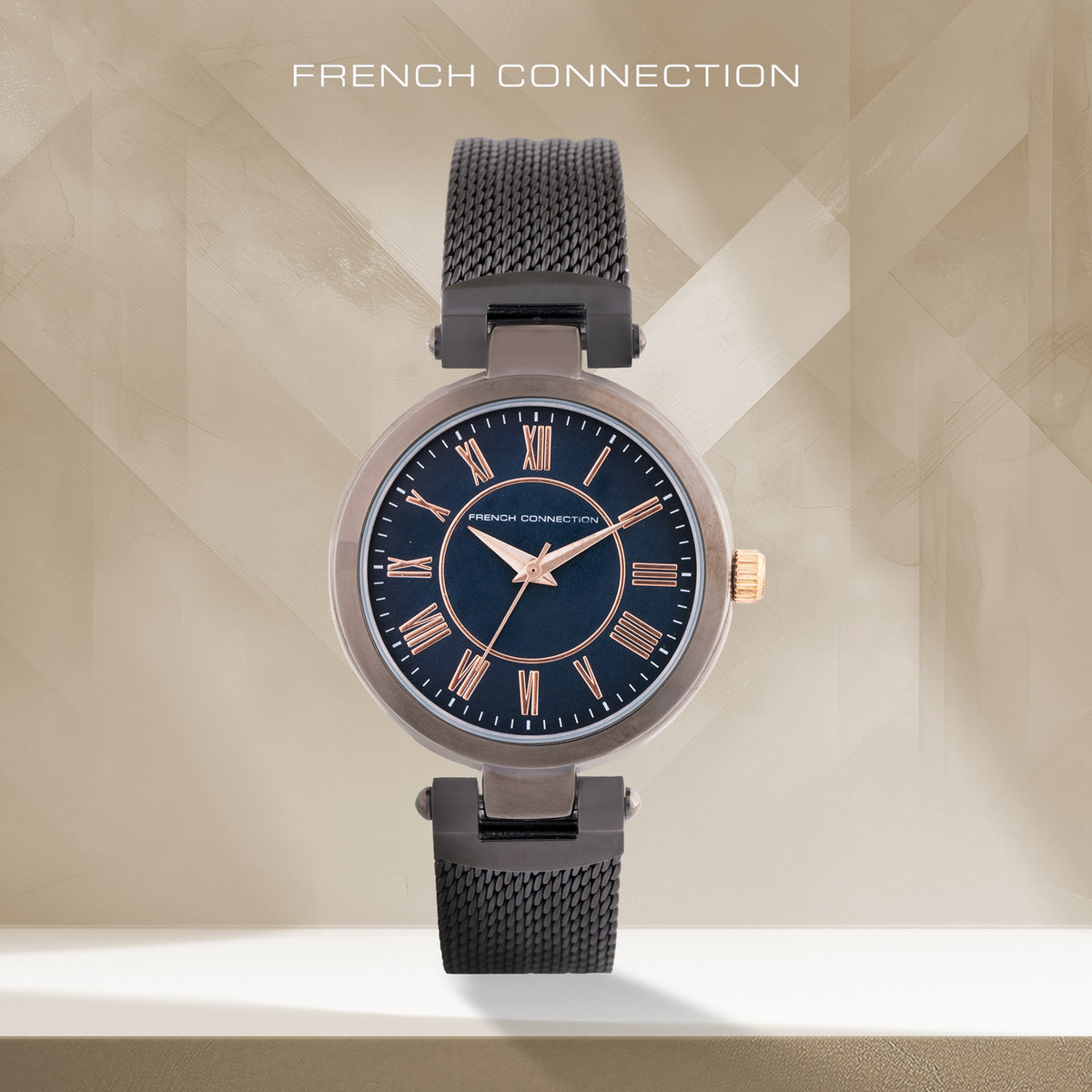 French Connection Analog Black Dial Women's Watch-FCW14BM