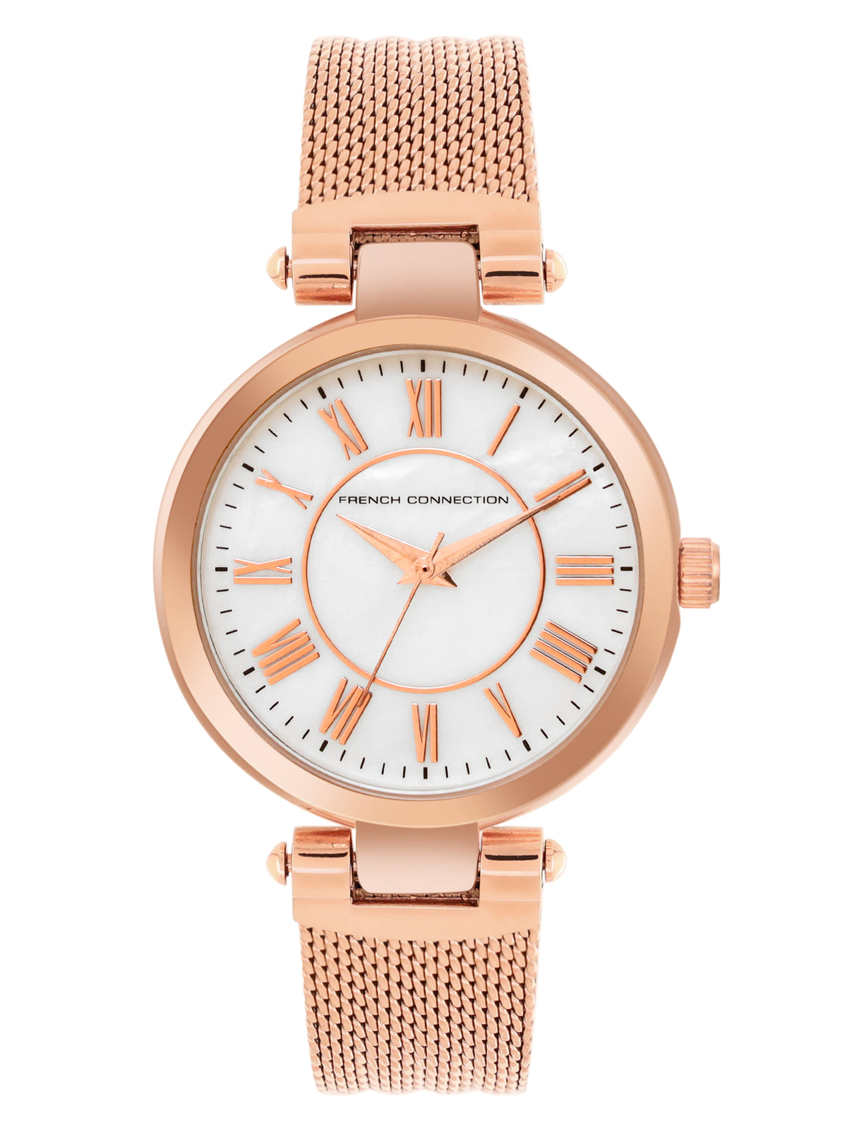 French Connection Analog Silver Dial Women's Watch-FCW14RGM