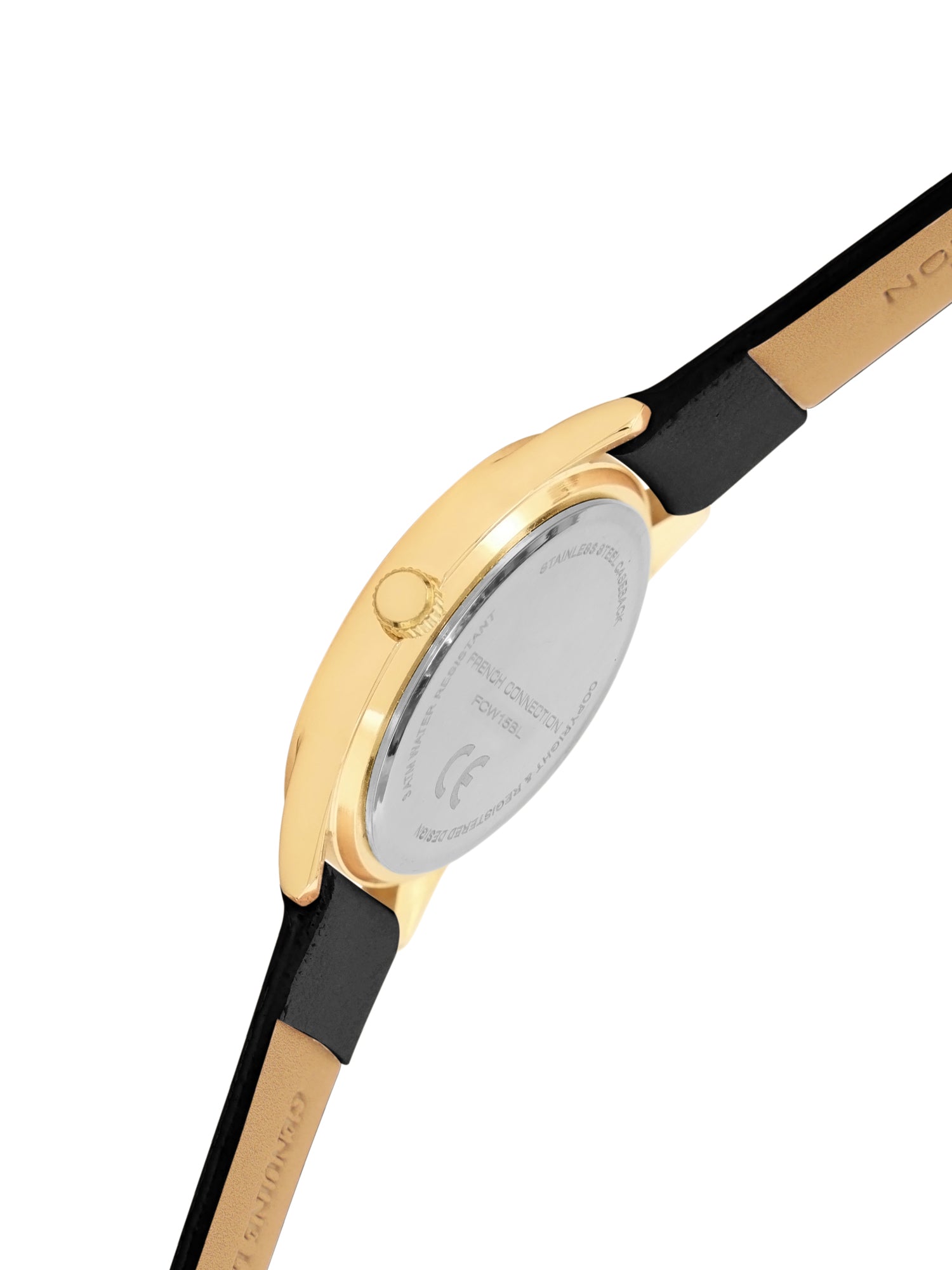 French Connection White Dial Analog Giftset for Women's - FCW15BL