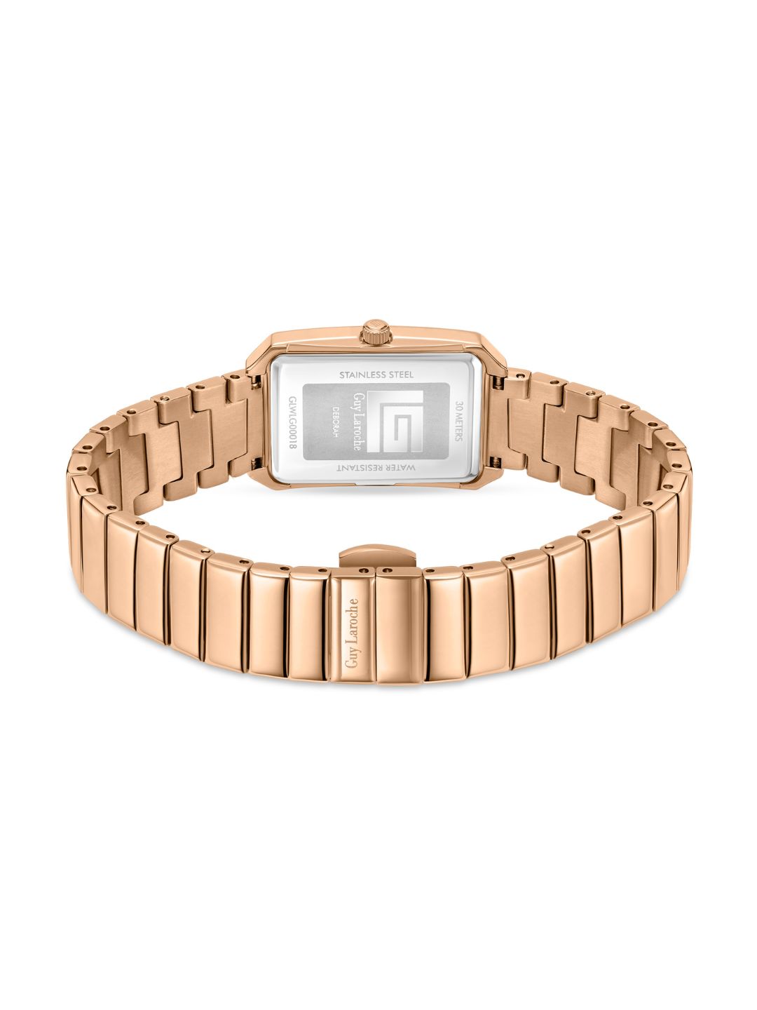 Guy Laroche DEBORAH White MOP Rectangle Dial | Analog Watch For Women's | GLWLG0001802