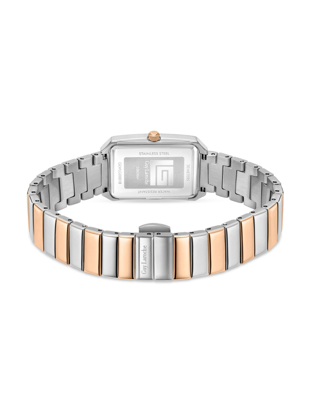 Guy Laroche DEBORAH White MOP Rectangle Dial | Analog Watch For Women's | GLWLG0001804