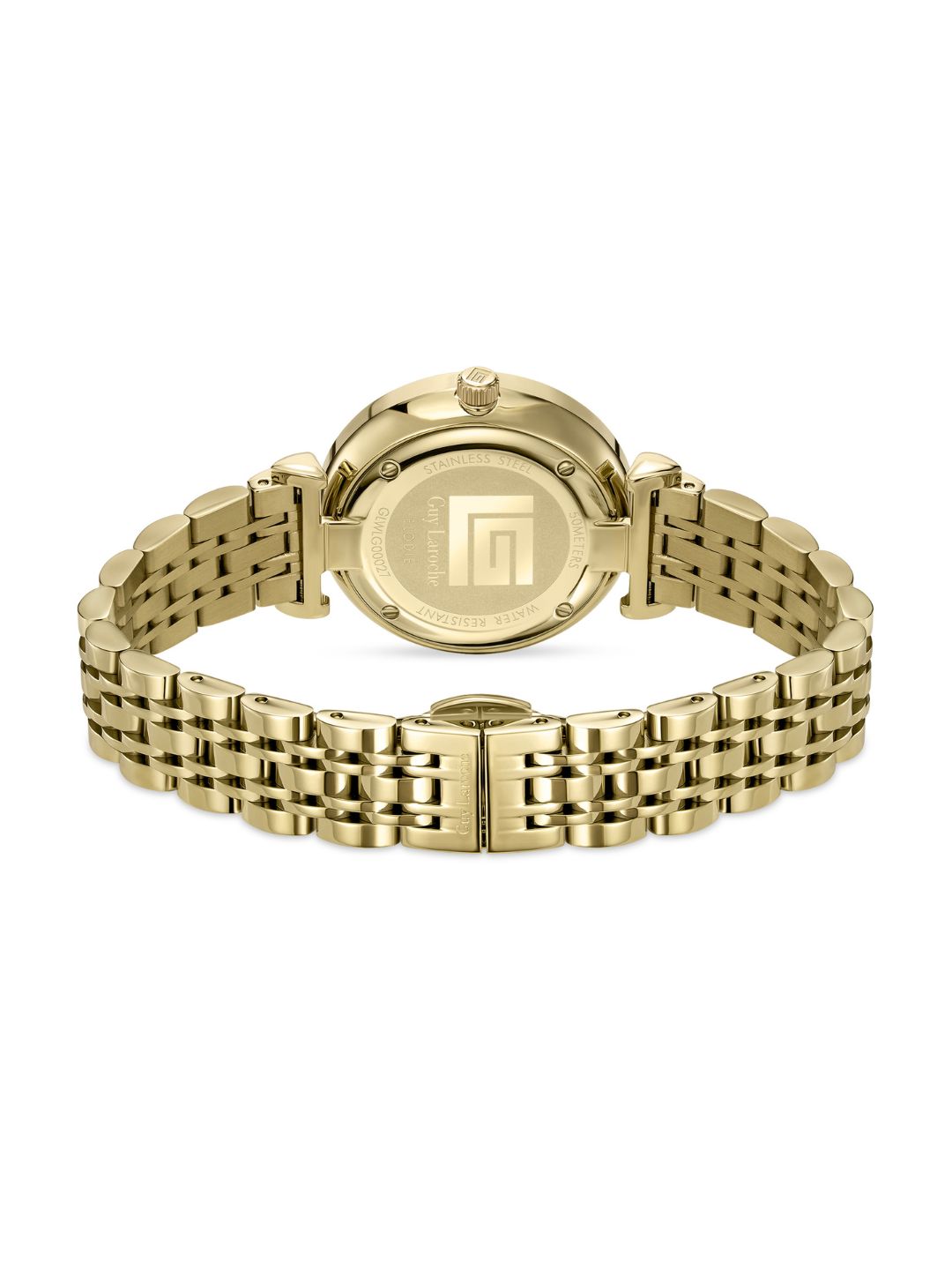 Guy Laroche ELODIE Green MOP Round Dial | Analog Watch For Women's | GLWLG0002702