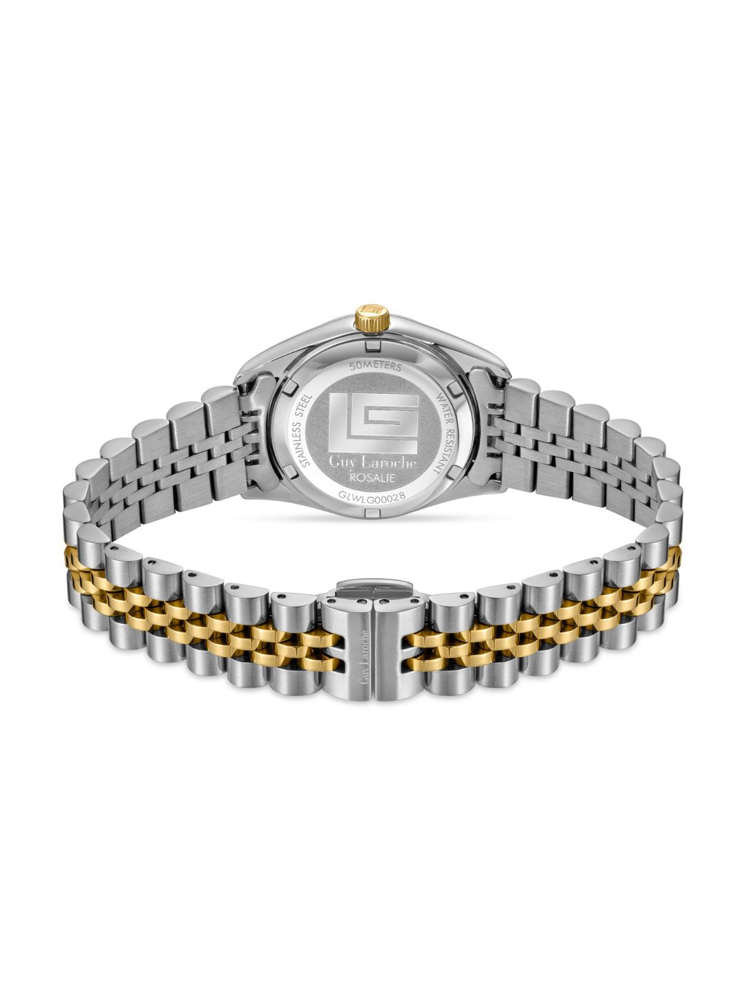 Guy Laroche ROSALIE Silver Sunray Round Dial | Analog Watch For Women's | GLWLG0002808