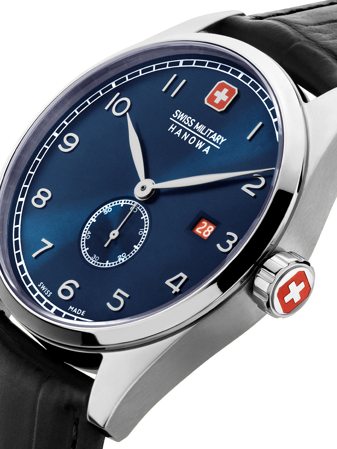 Swiss Military Hanowa SMWGB0000701 AFTERBURN GMT - Swiss Made Round Blue watch for men