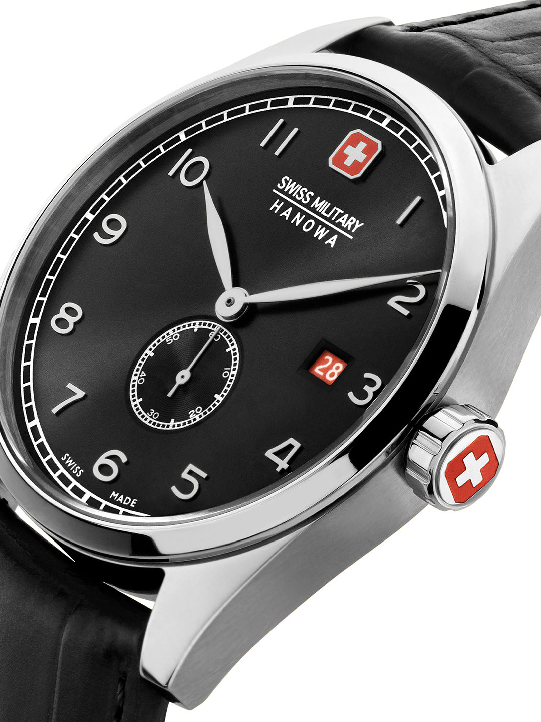 Swiss Military Hanowa Lynx Black Dial Watch for Men - SMWGB0000703