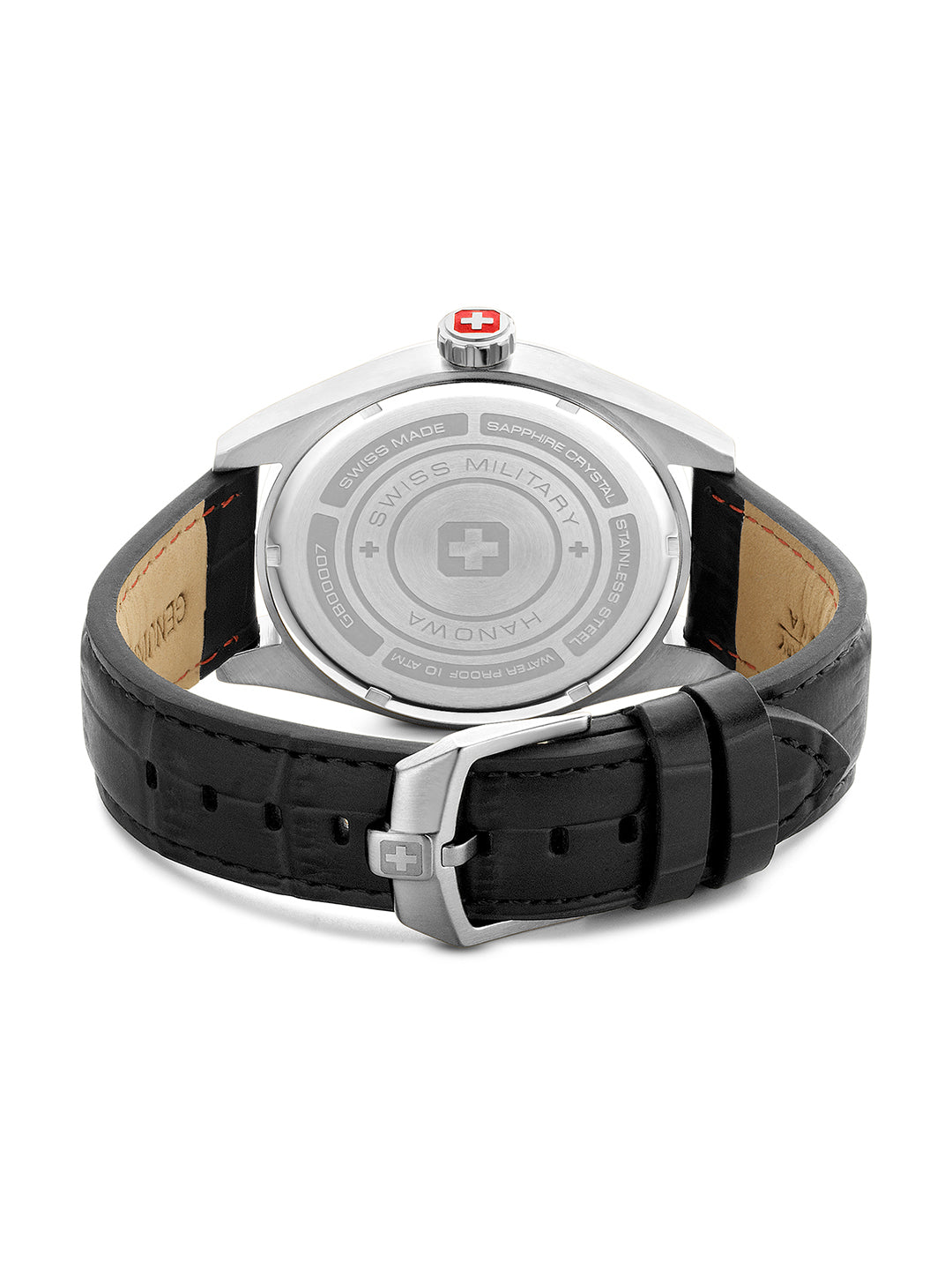 Swiss Military Hanowa Lynx Black Dial Watch for Men - SMWGB0000703