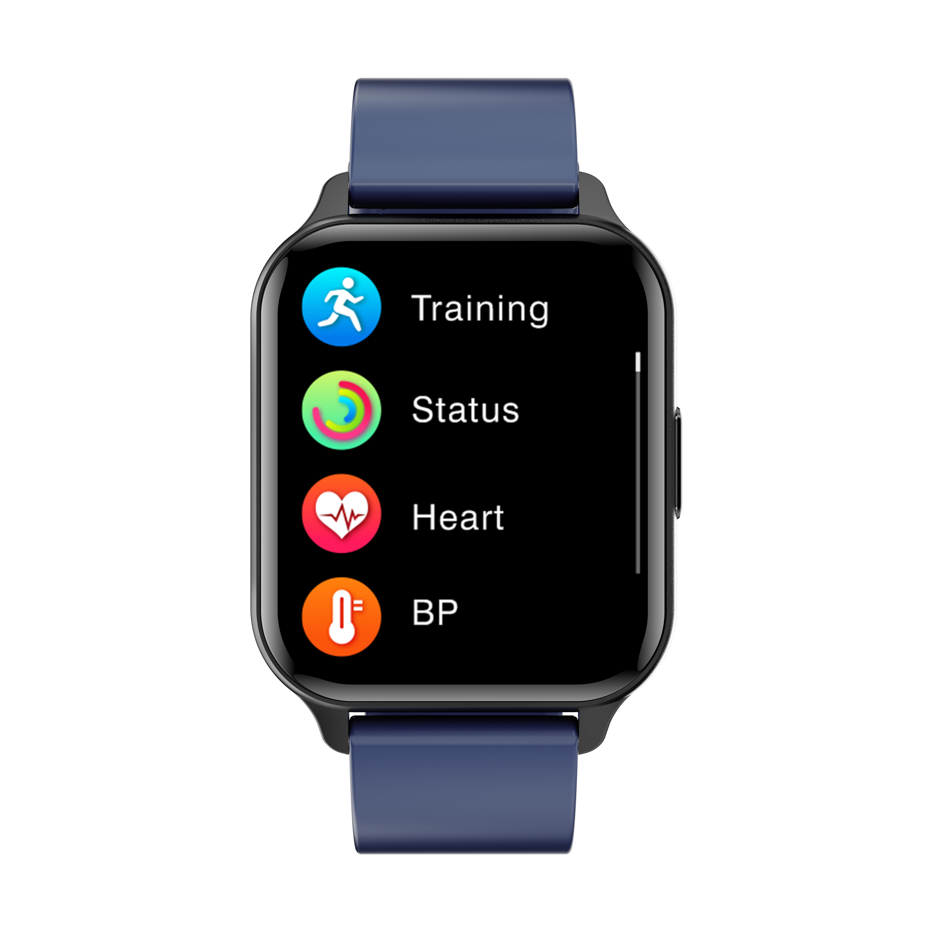 French Connection Blue Silicone Unisex Smartwatch Q26-B